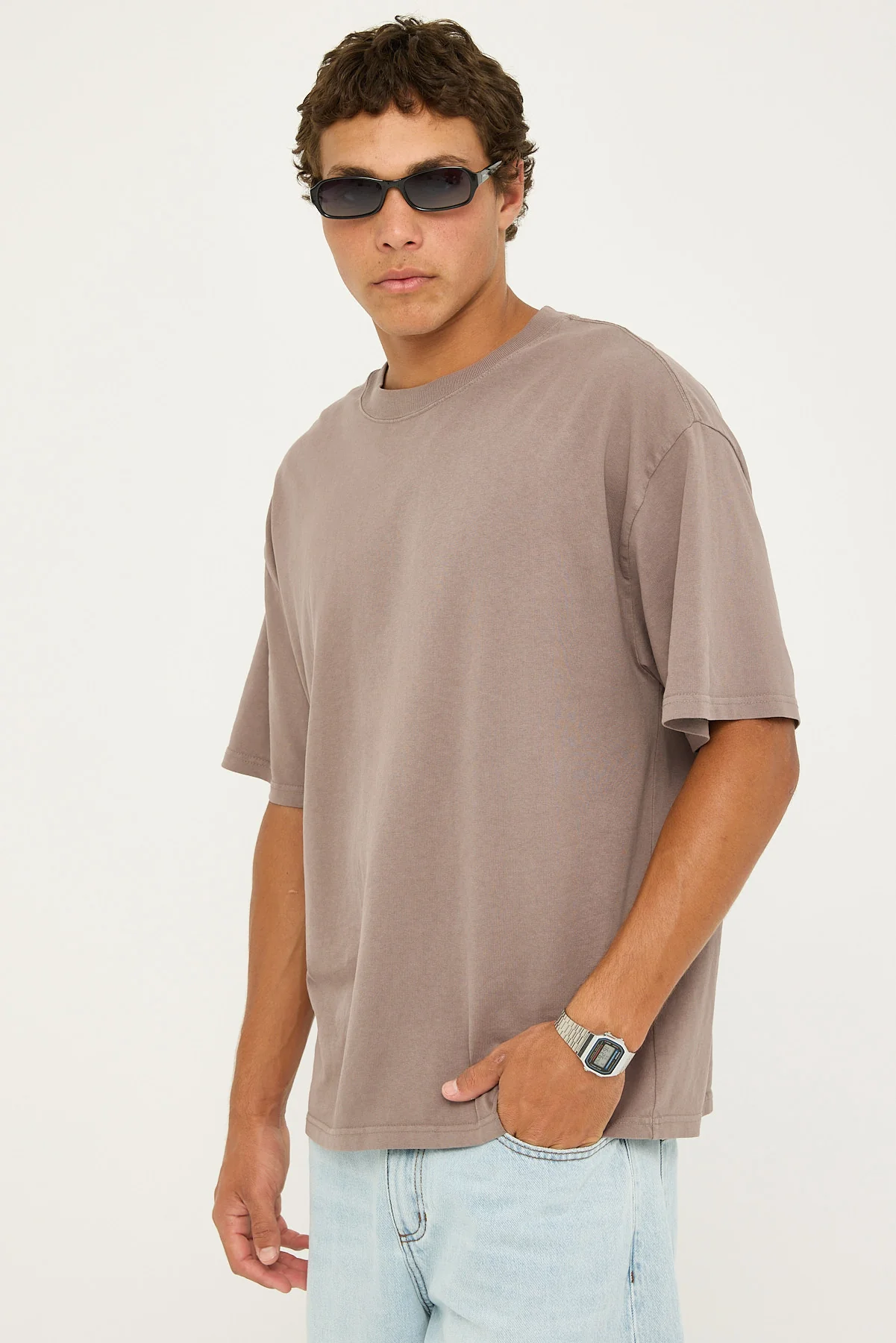As Colour Heavy Faded Minus Tee Faded Coal - Image 4