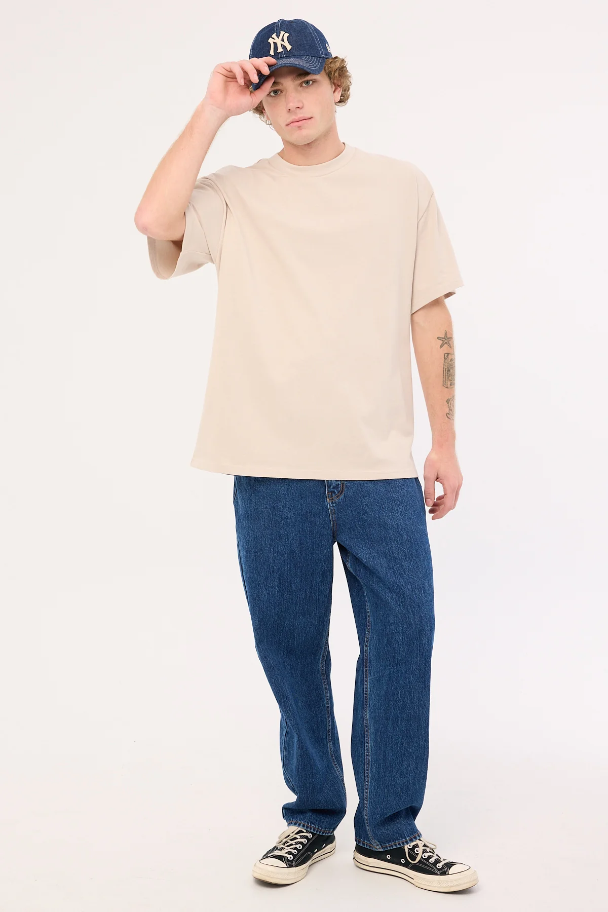 As Colour Heavy Weight Organic Tee Bone - Image 2