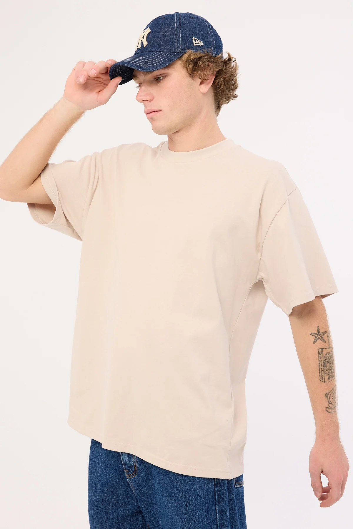 As Colour Heavy Weight Organic Tee Bone - Image 4