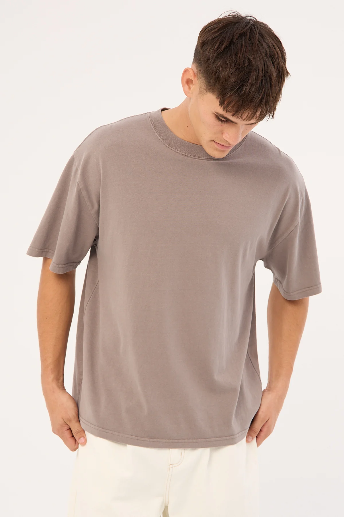 As Colour Heavy Weight Organic Tee Faded Grey - Image 2