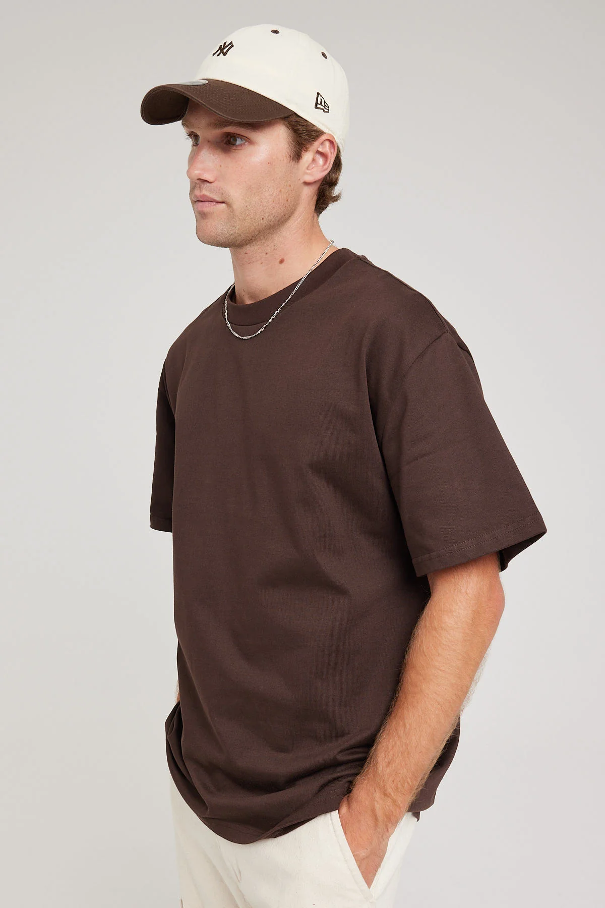 As Colour Heavy Weight Tee Dark Chocolate - Image 3