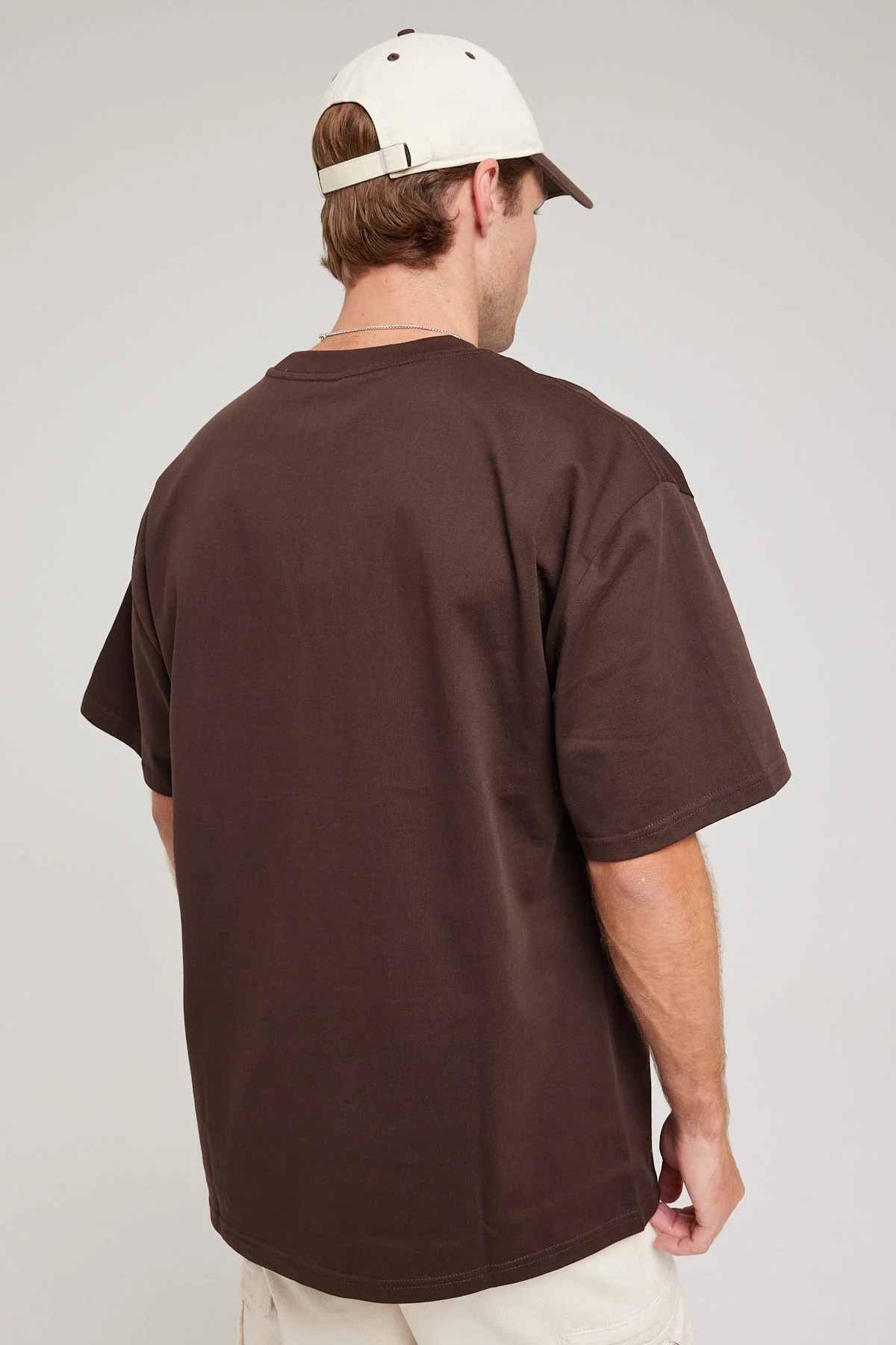 As Colour Heavy Weight Tee Dark Chocolate - Image 4