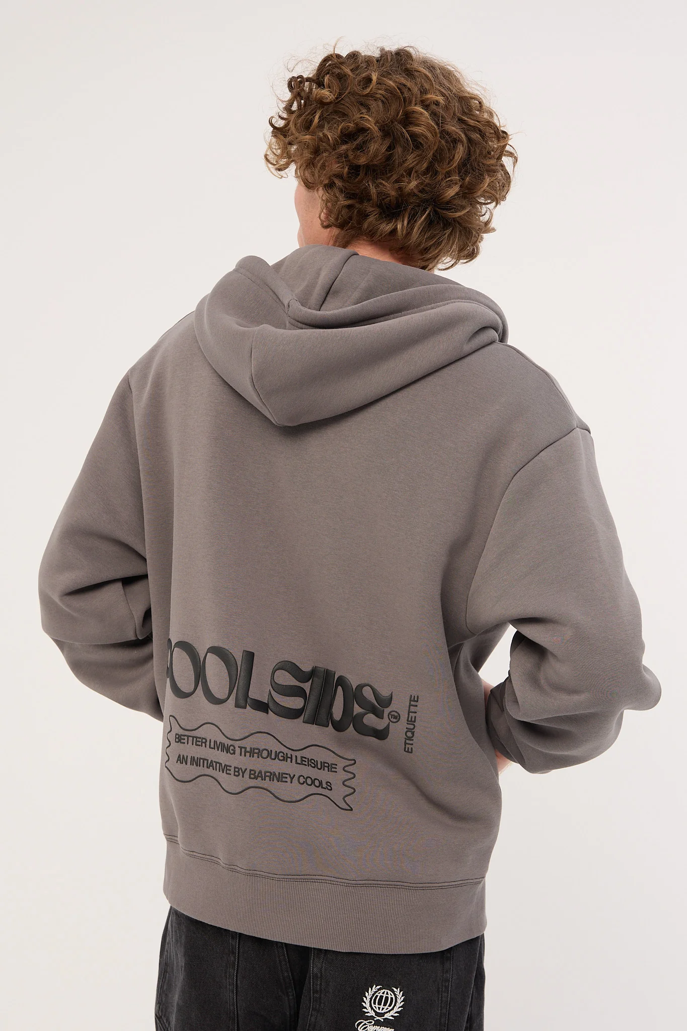 Barney Cools Better Zip Hood Ash grey - Image 5