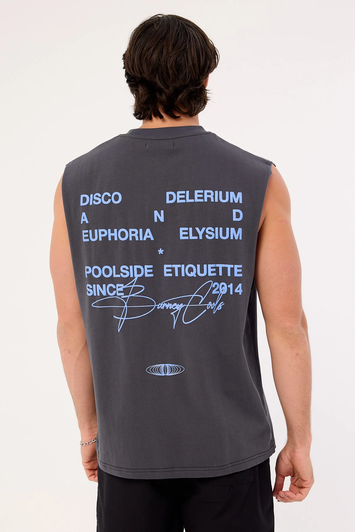 Barney Cools Euphoria Muscle Washed Black - Image 6
