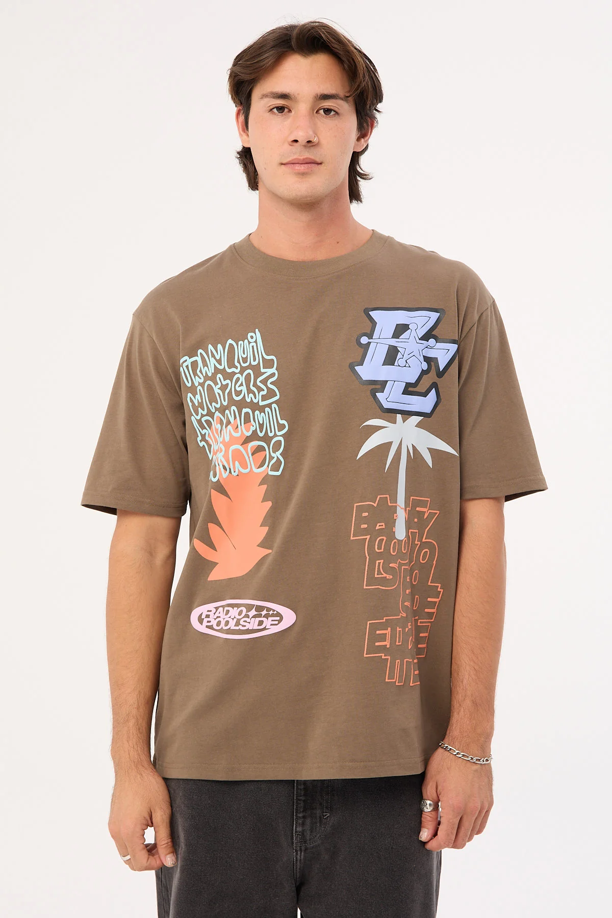 Barney Cools Stacked Tee Earth - Image 3