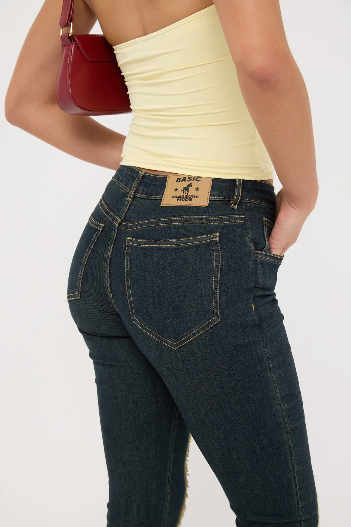 Basic Pleasure Mode Limelight Jeans Multi - Image 6