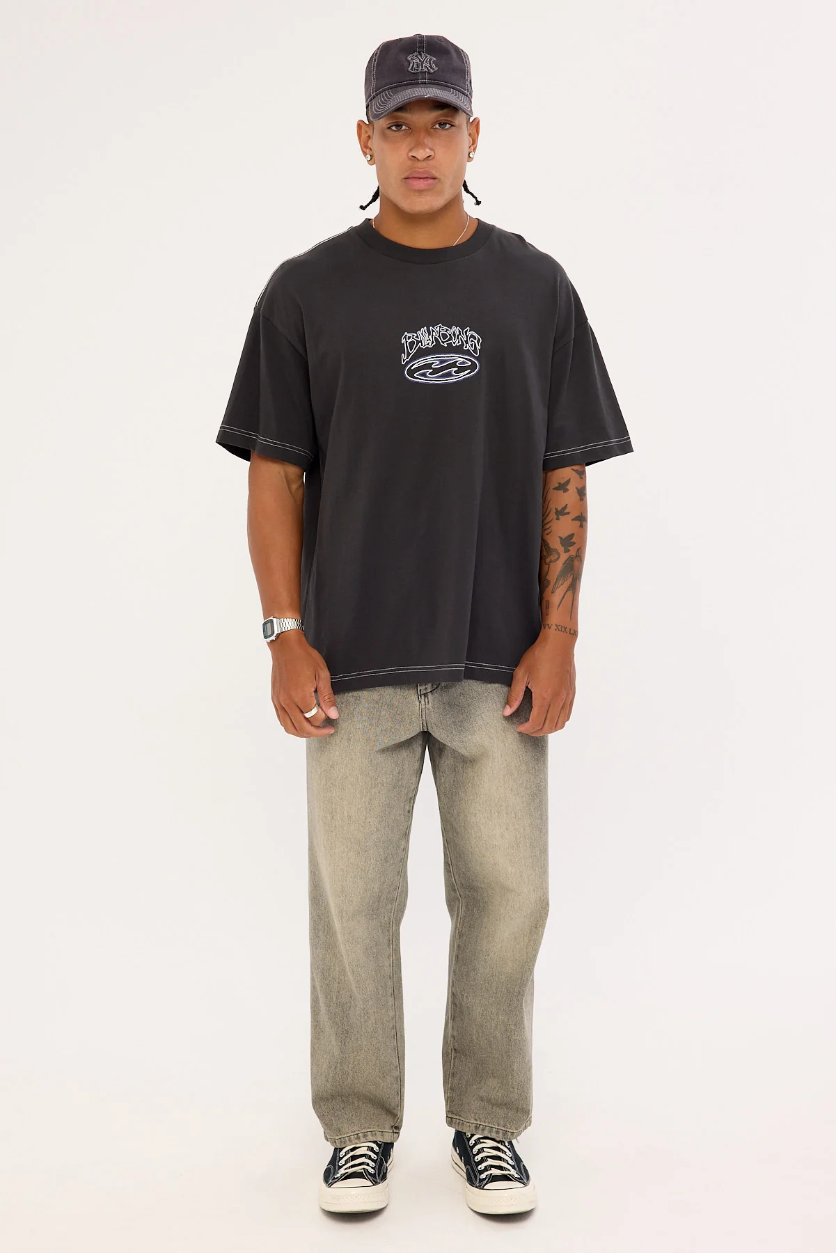 Billabong Bad Dog OG Tee Black - Image 2
