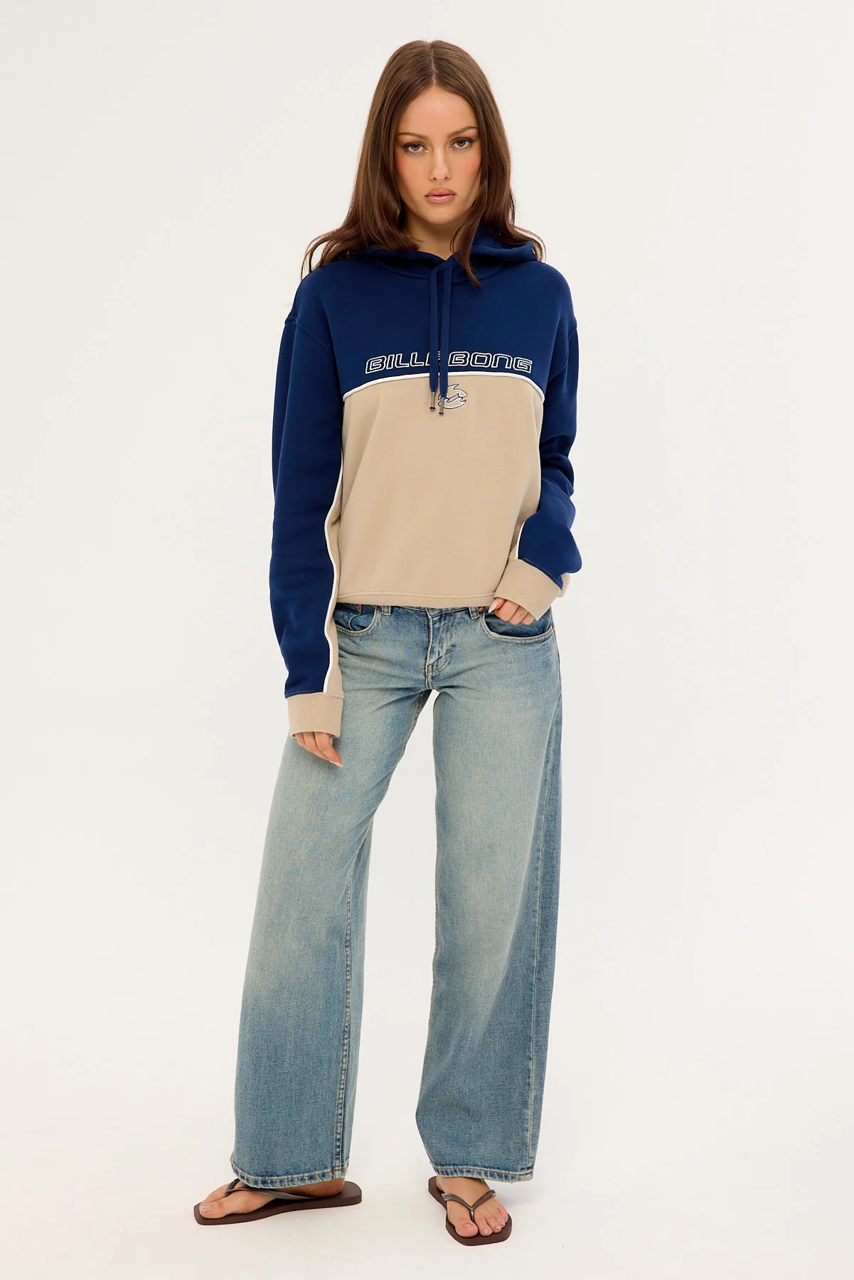 Billabong Billa Tripper Hoodie Cobblestone - Image 2