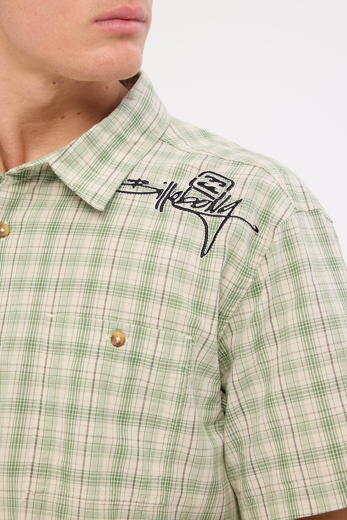 Billabong Mogul Shirt Oatmeal - Image 4