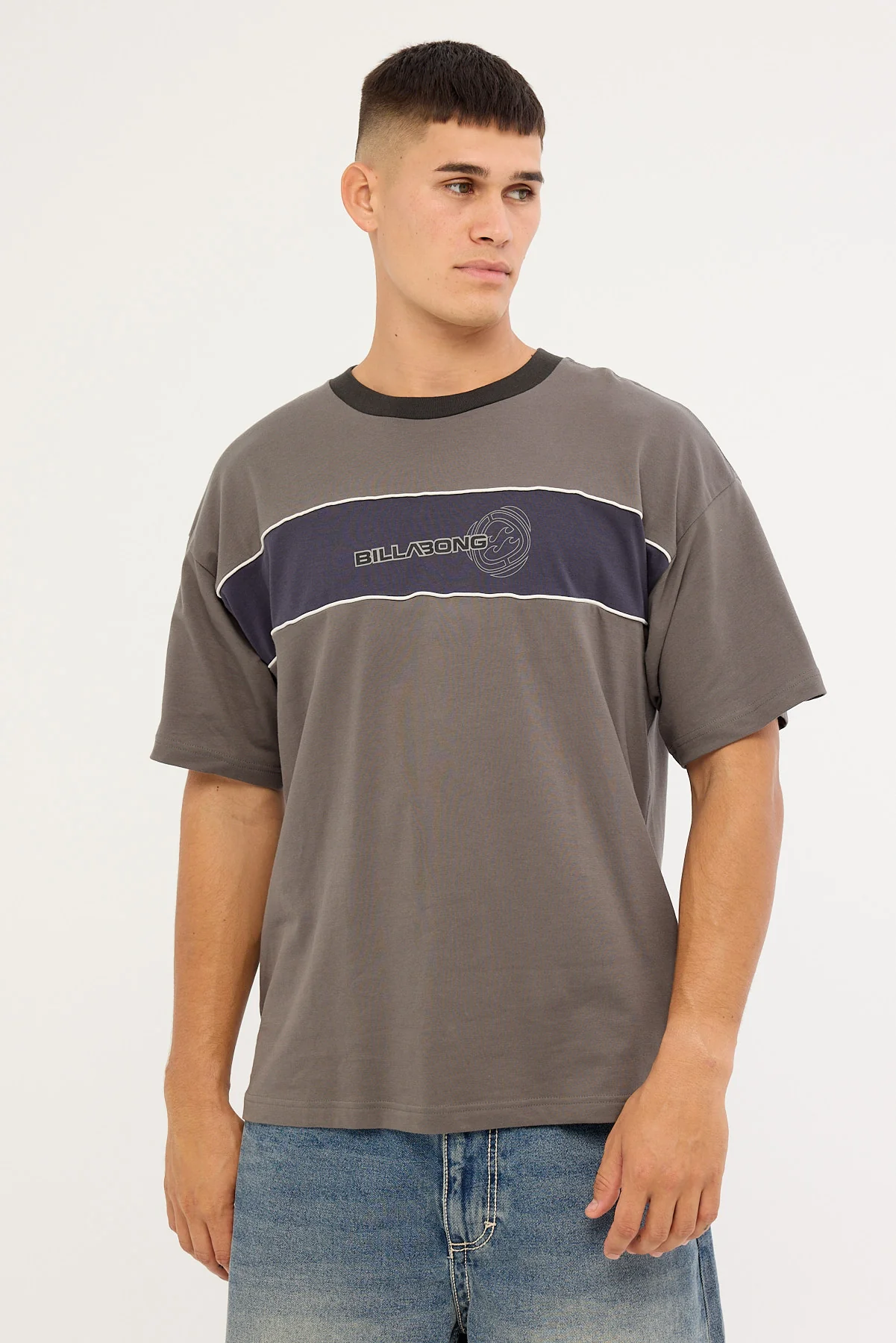 Billabong Panel Tee Pewter