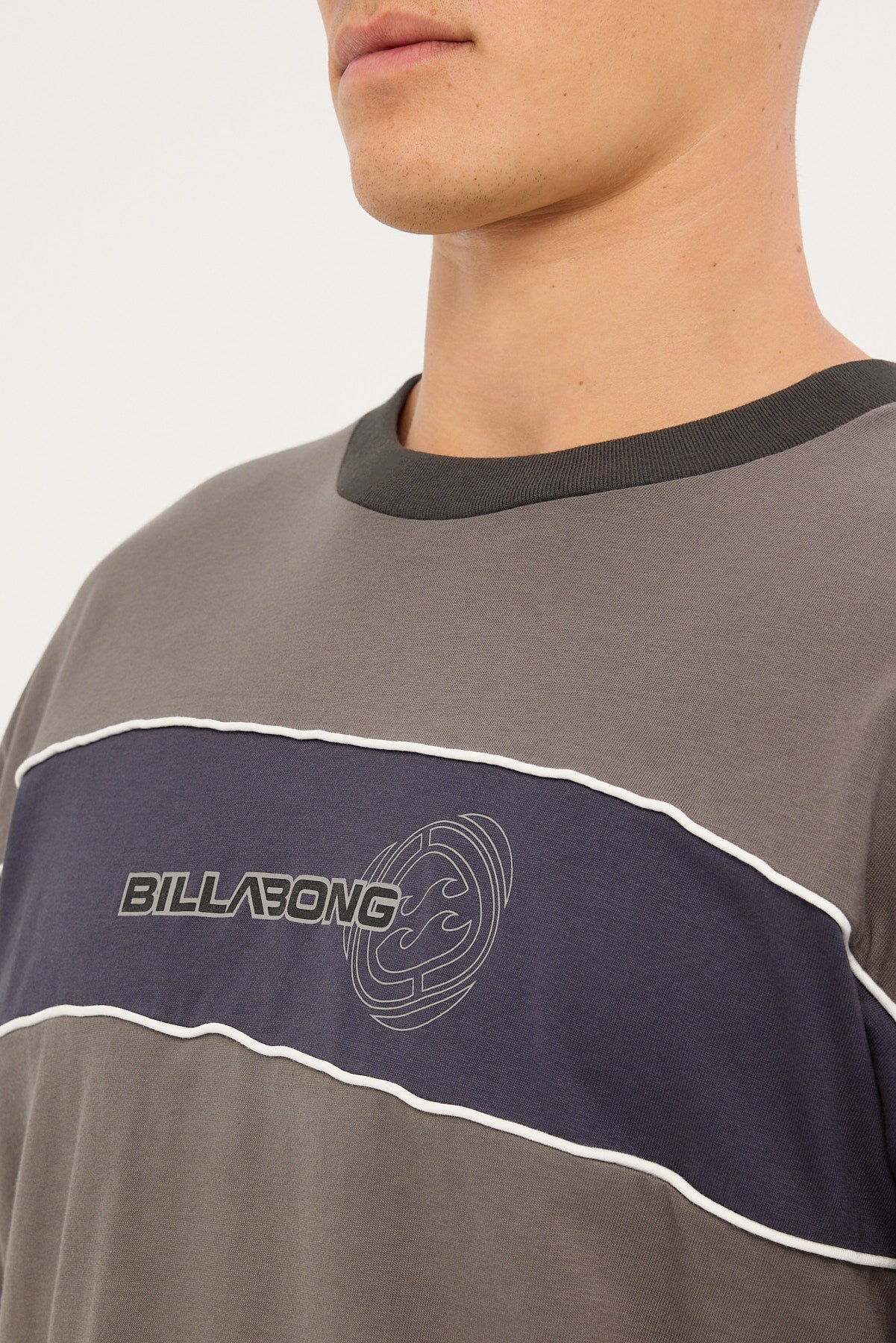 Billabong Panel Tee Pewter - Image 3