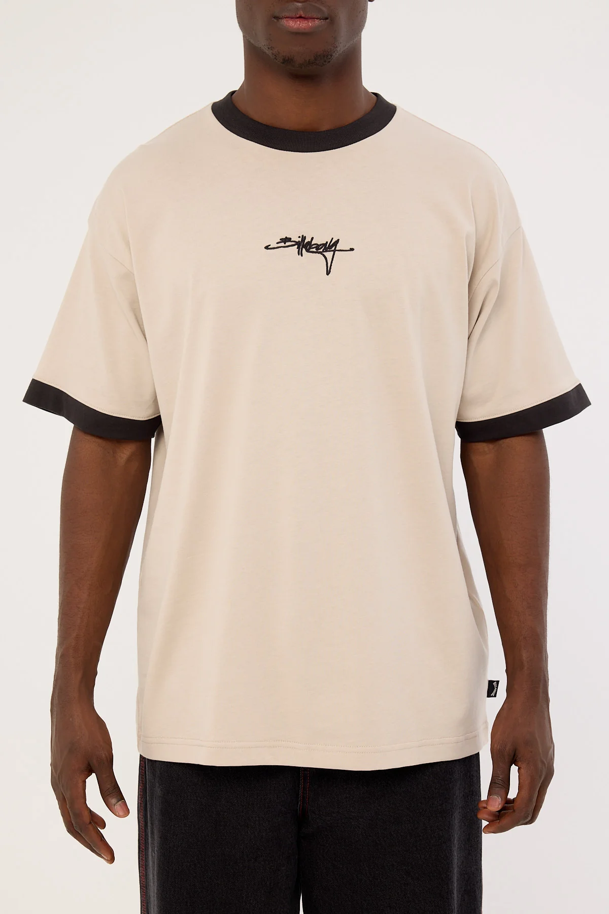Billabong Script Ringer OG Tee Stone - Image 6
