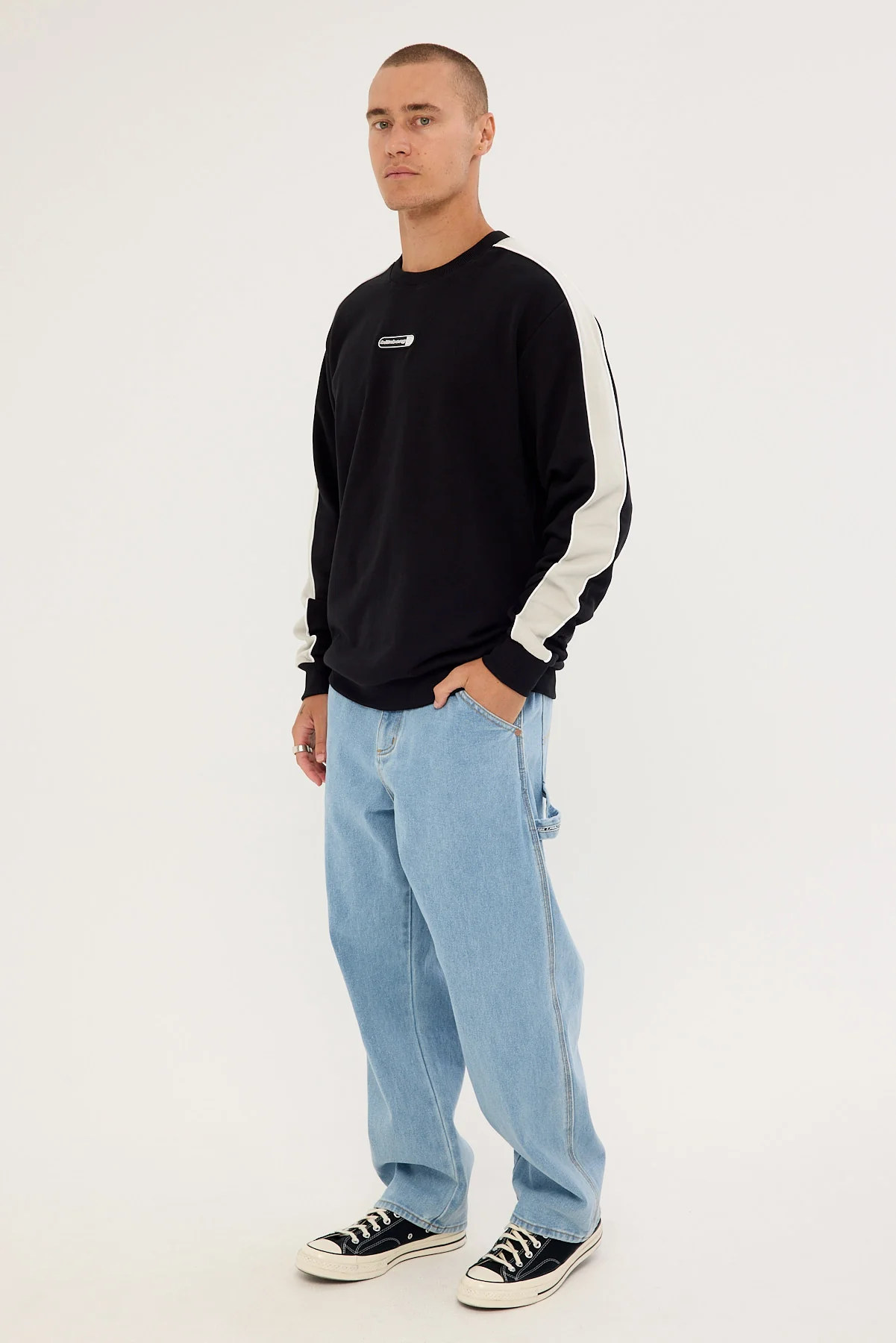 Billabong Smoko Denim Pant Stone Blue - Image 5