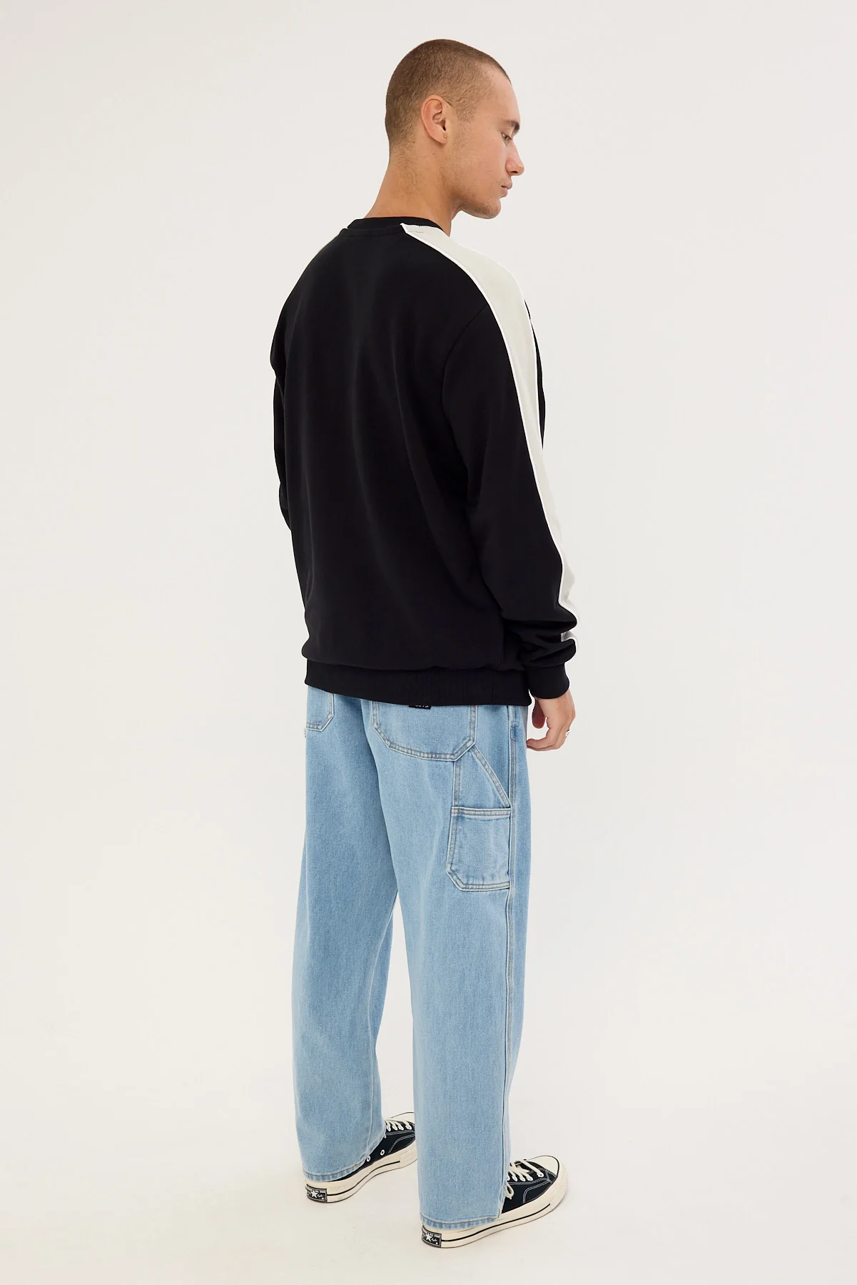 Billabong Smoko Denim Pant Stone Blue - Image 6