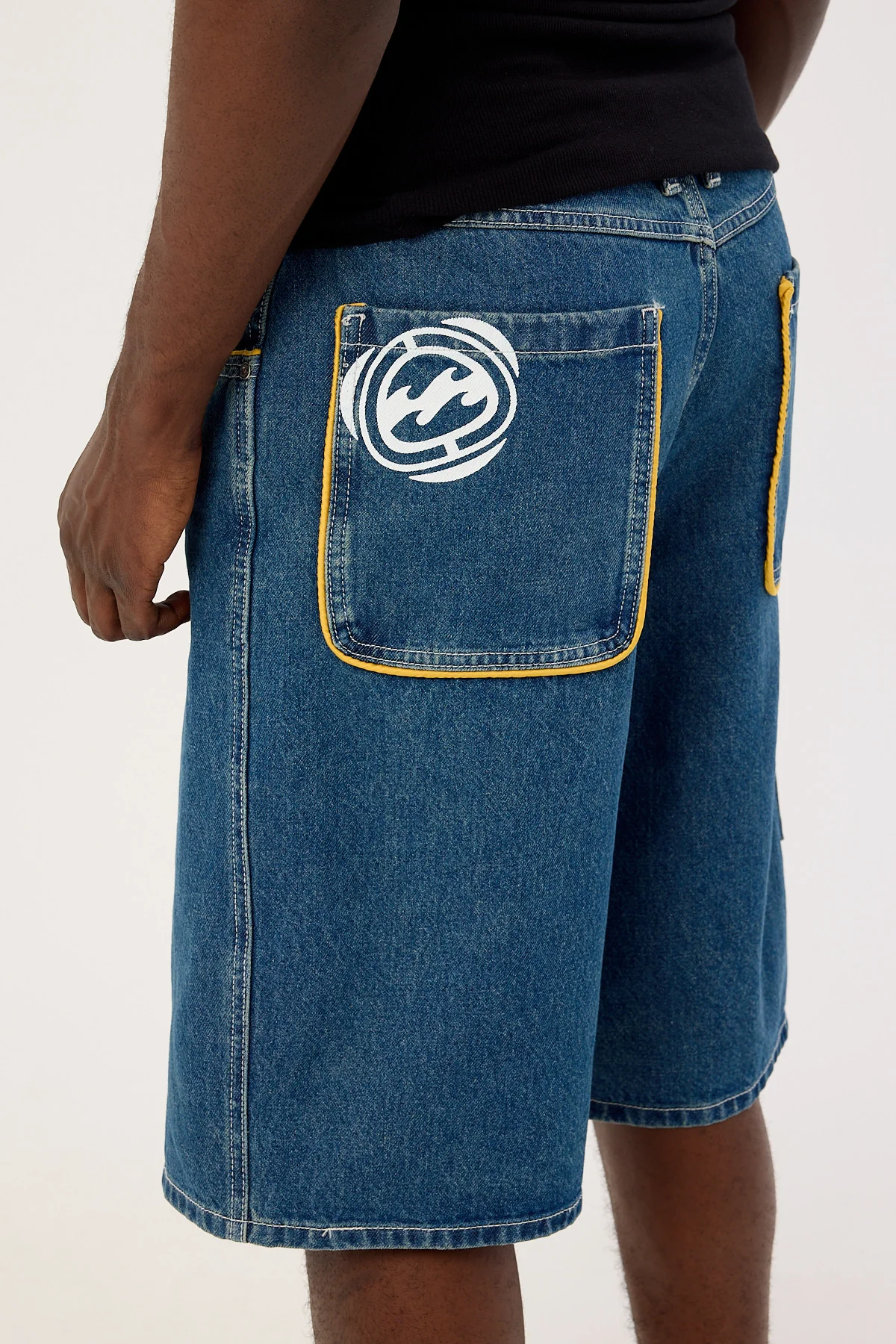 Billabong Spec 73 Bag Dog Denim Short Ocean Wash - Image 7