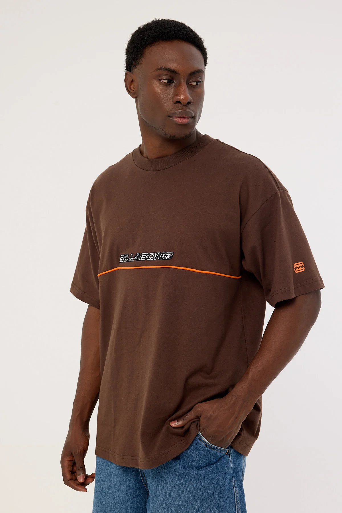 Billabong Spec 73 Legacy OG Tee Dark Brown - Image 4