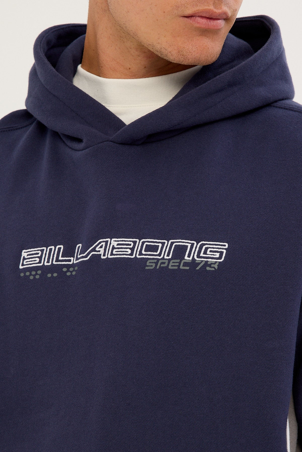 Billabong Spec 73 Pop Hoodie Vintage Indigo - Image 3