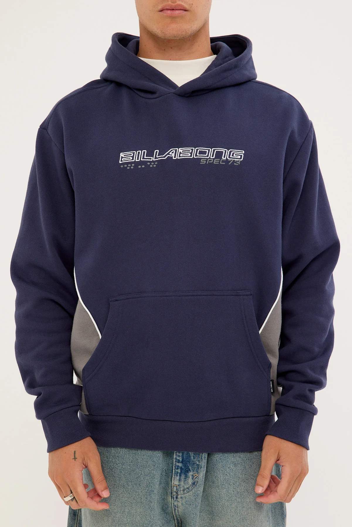 Billabong Spec 73 Pop Hoodie Vintage Indigo - Image 6