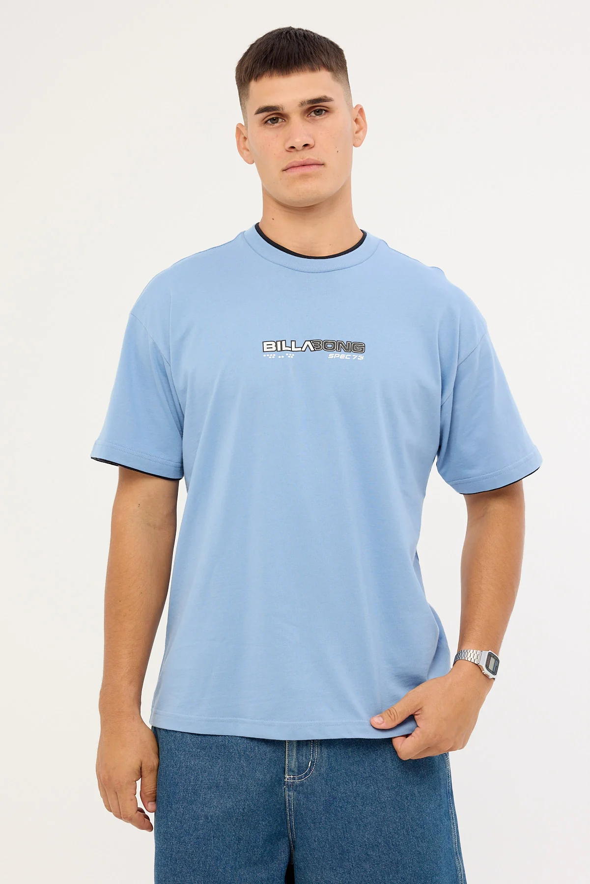 Billabong Spec 73 Tipper Tee Oceana Blue