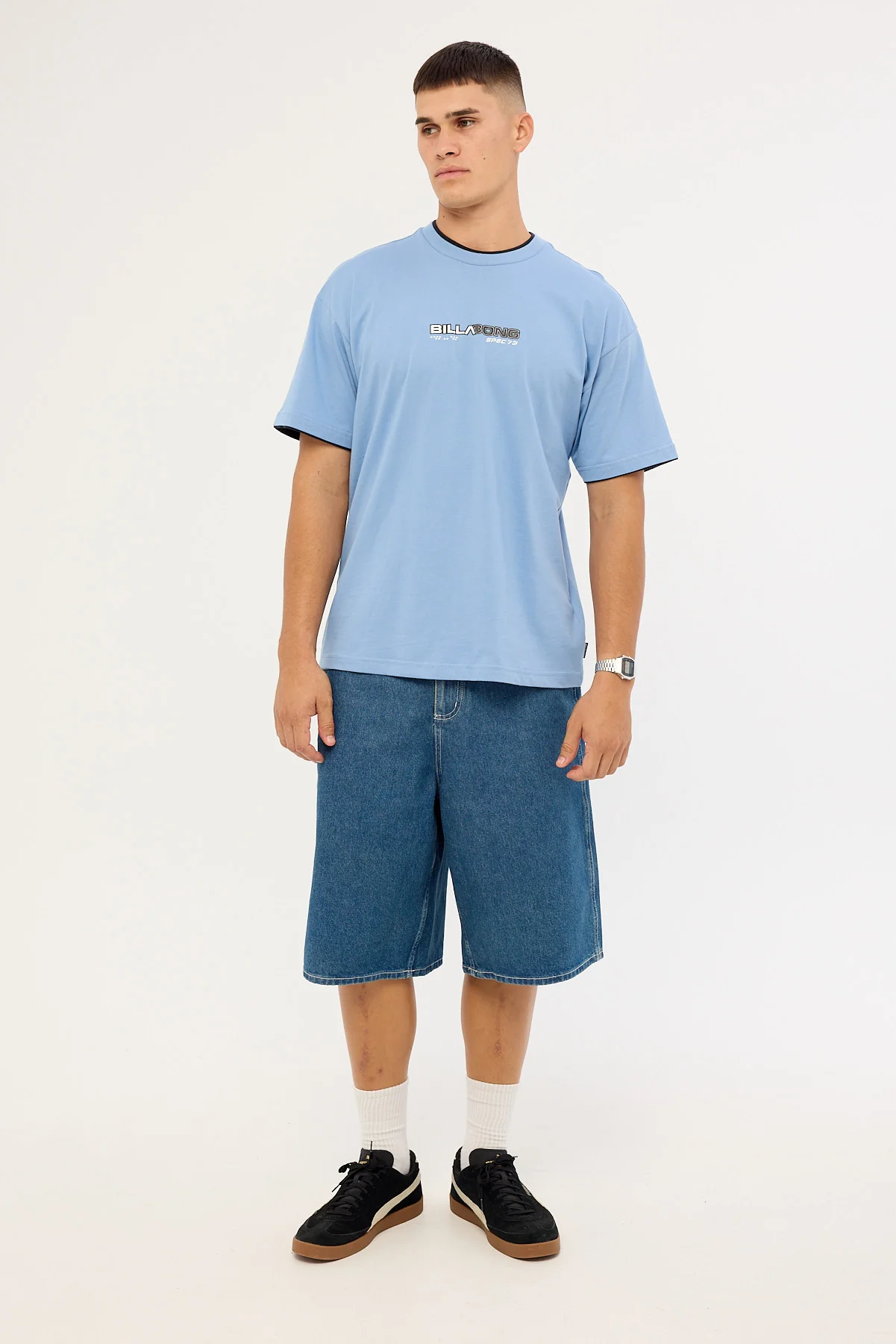 Billabong Spec 73 Tipper Tee Oceana Blue - Image 2
