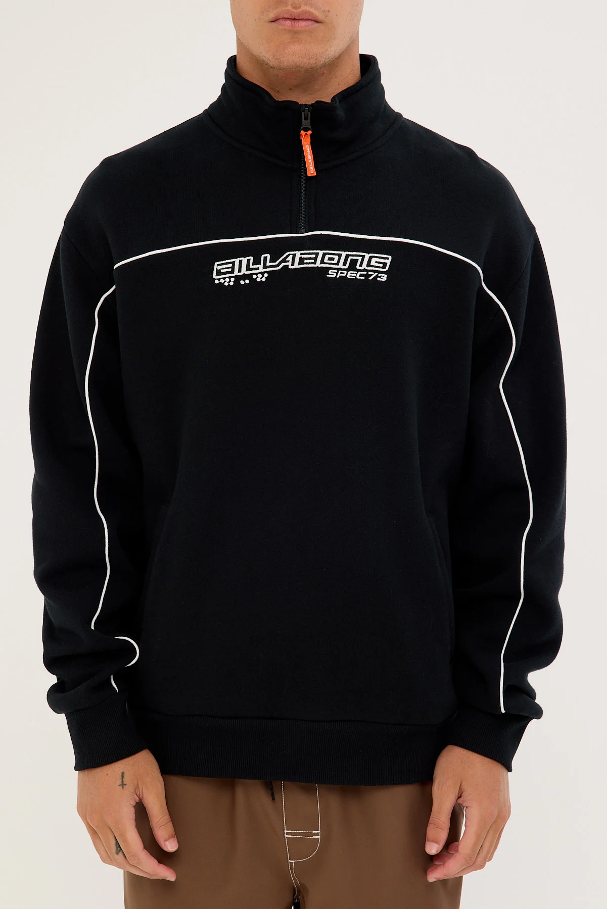 Billabong Spec 74 1/4 Zip Black - Image 6