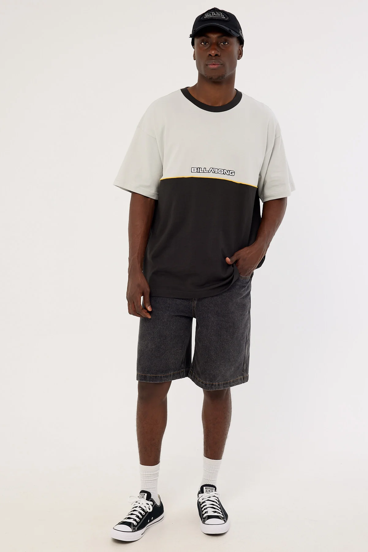 Billabong Spec Legcy OG Tee Silver - Image 3