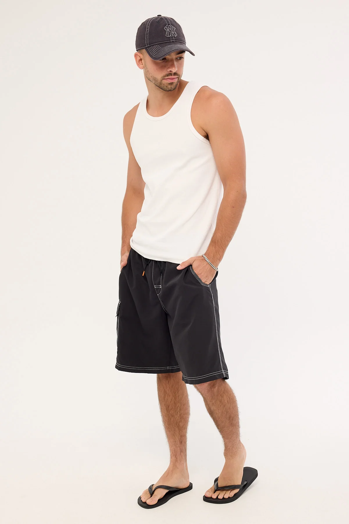 Billabong Throw On Boardshort Black/White - Image 4