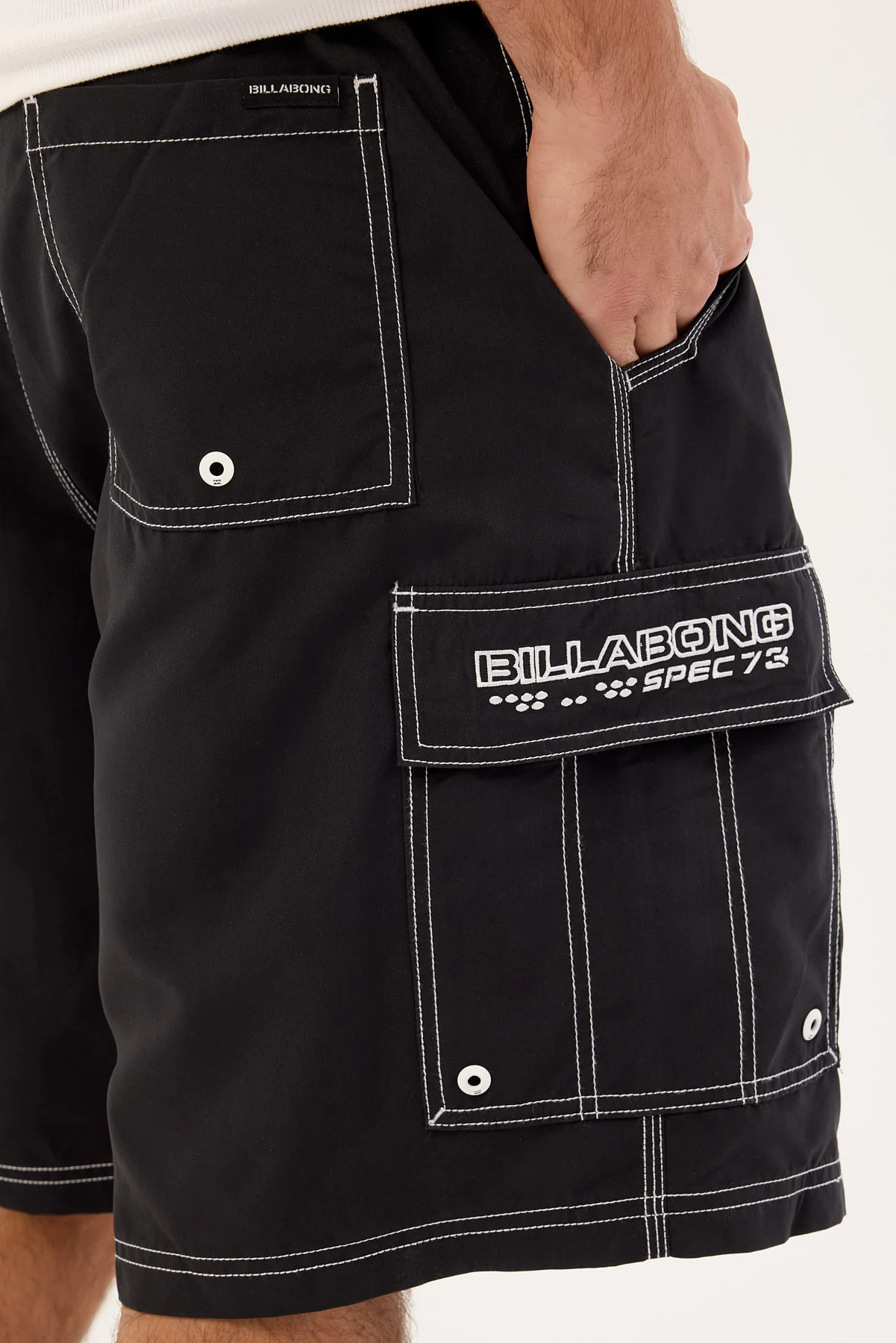 Billabong Throw On Boardshort Black/White - Image 6