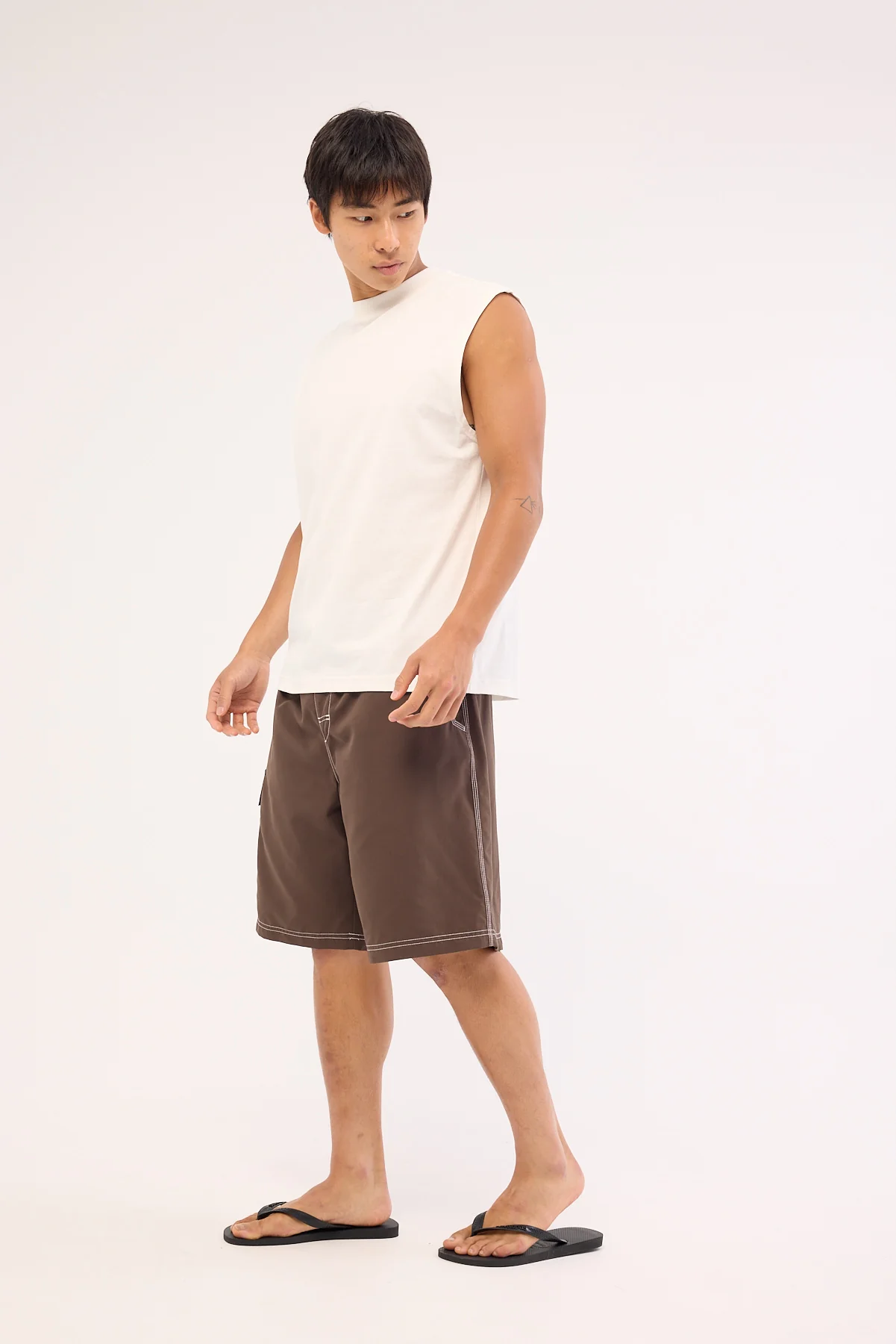 Billabong Throw On Boardshort Dark Brown - Image 3