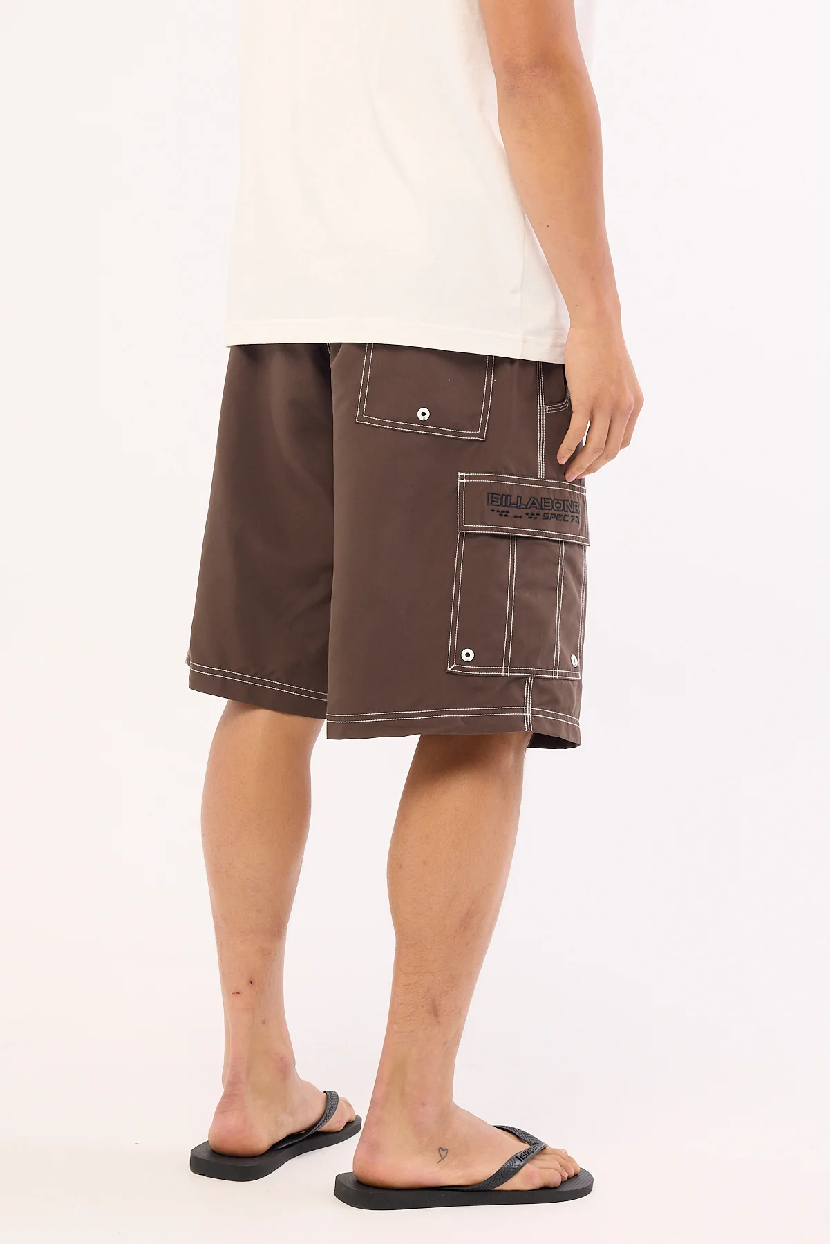 Billabong Throw On Boardshort Dark Brown - Image 4
