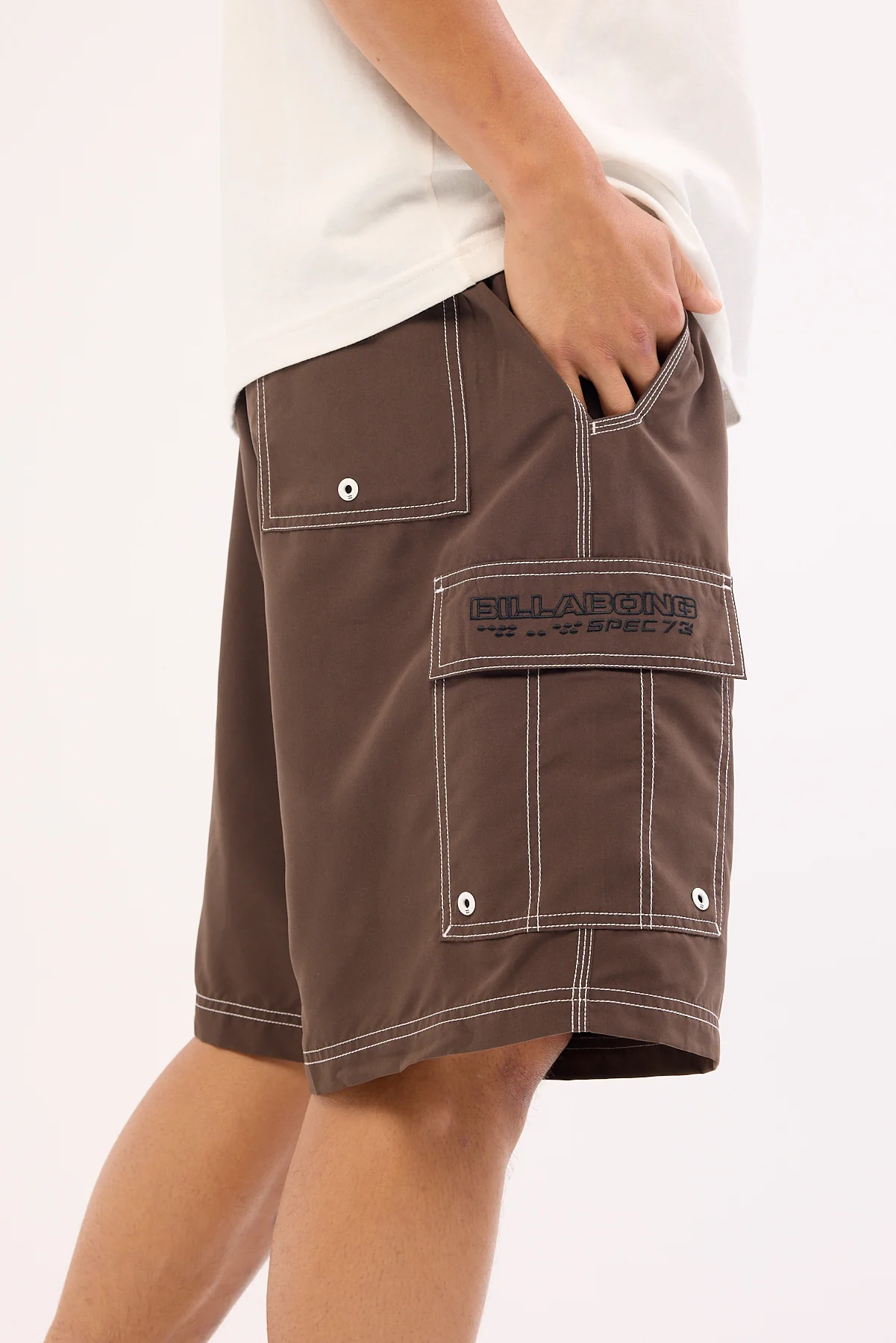 Billabong Throw On Boardshort Dark Brown - Image 6