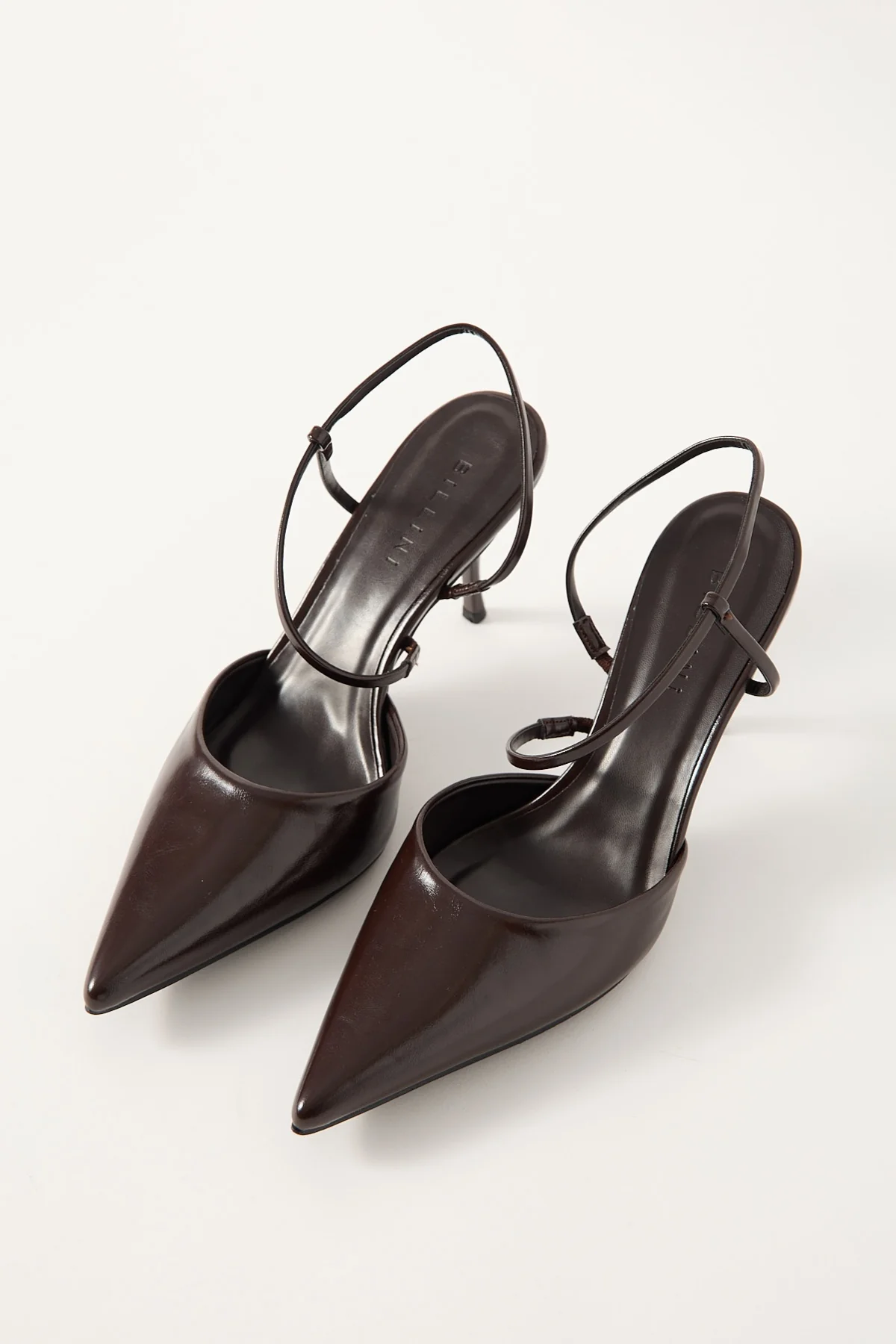 Billini Marisol Stiletto Heel Chocolate Shine - Image 3