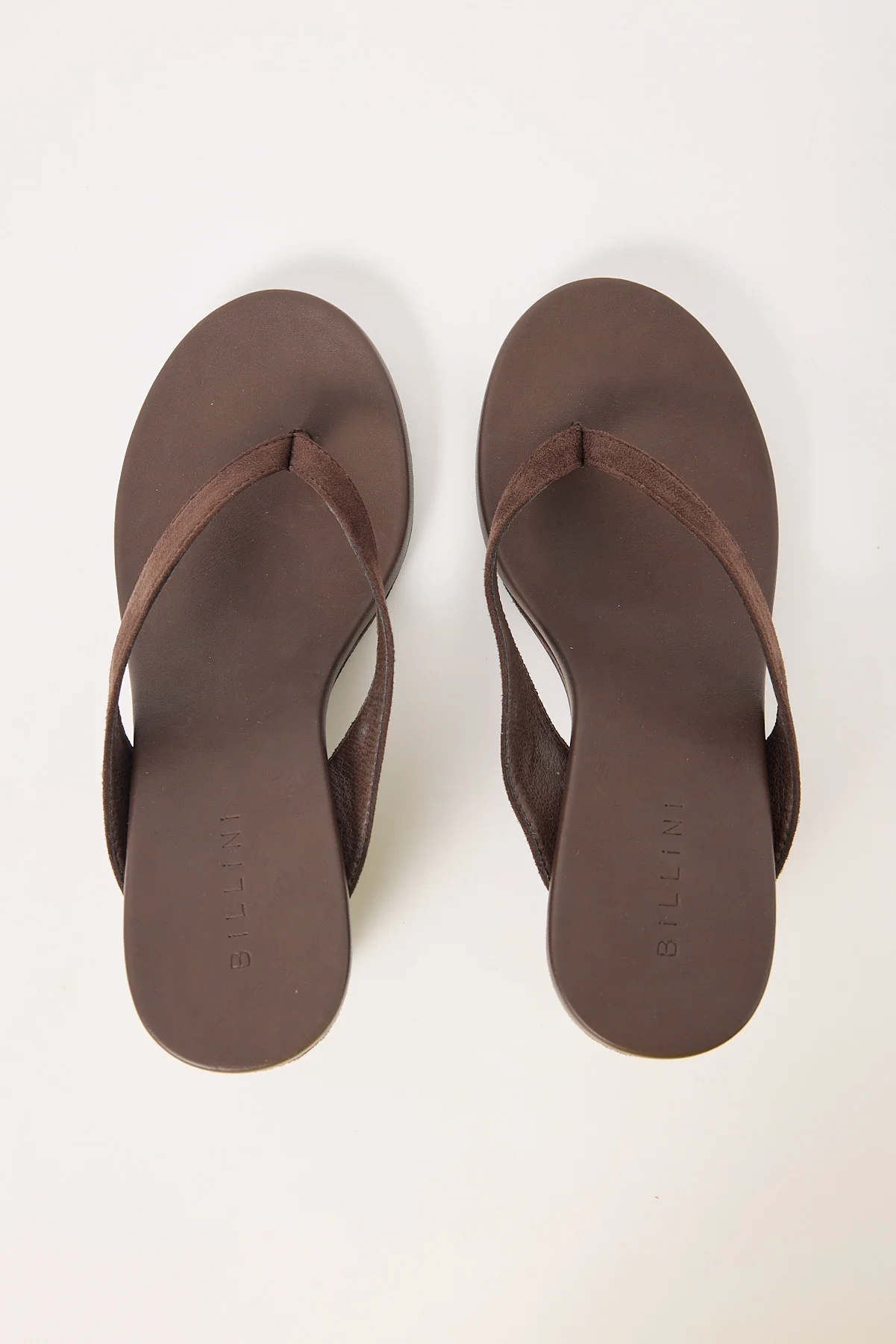 Billini Ravyn Suede Wedge Heel Chocolate - Image 4