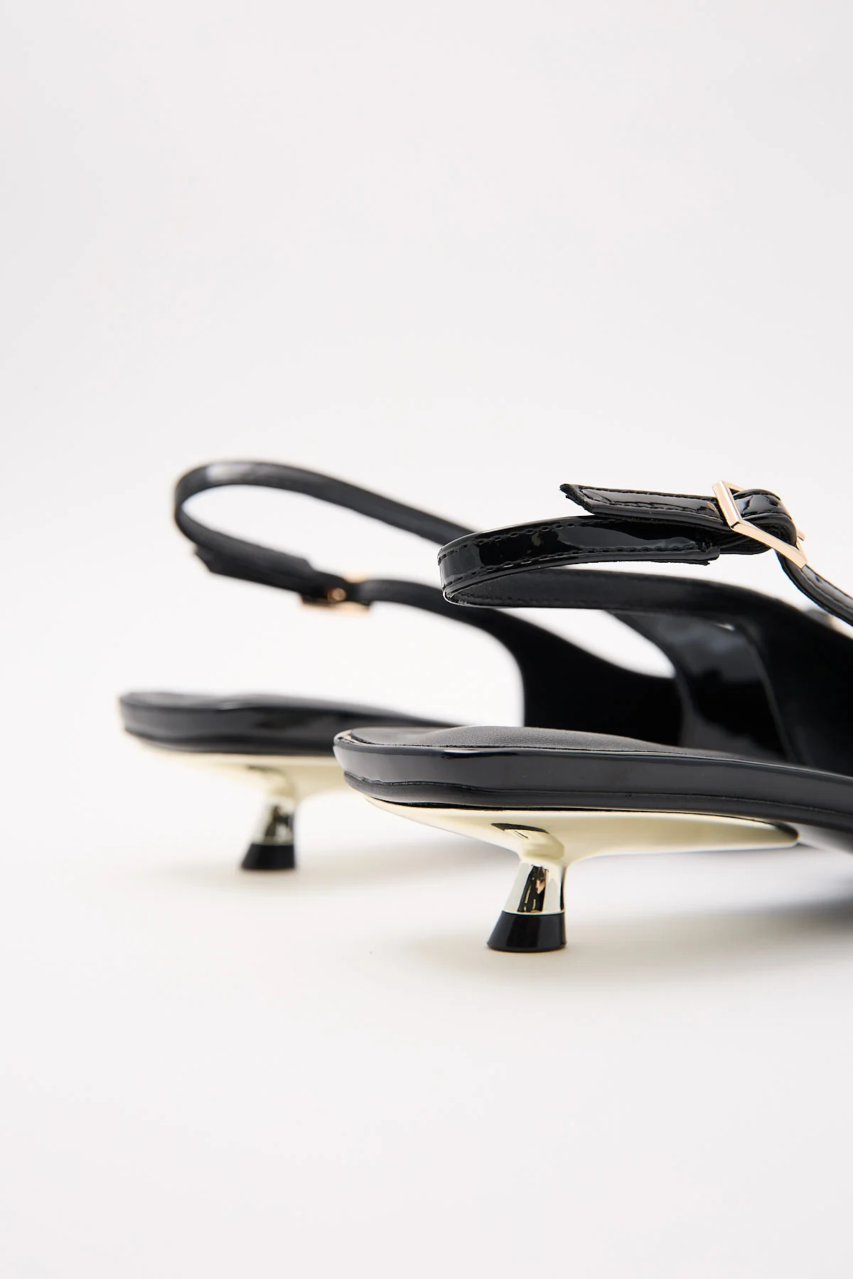 Billini Teagan Patent Heel Black - Image 7