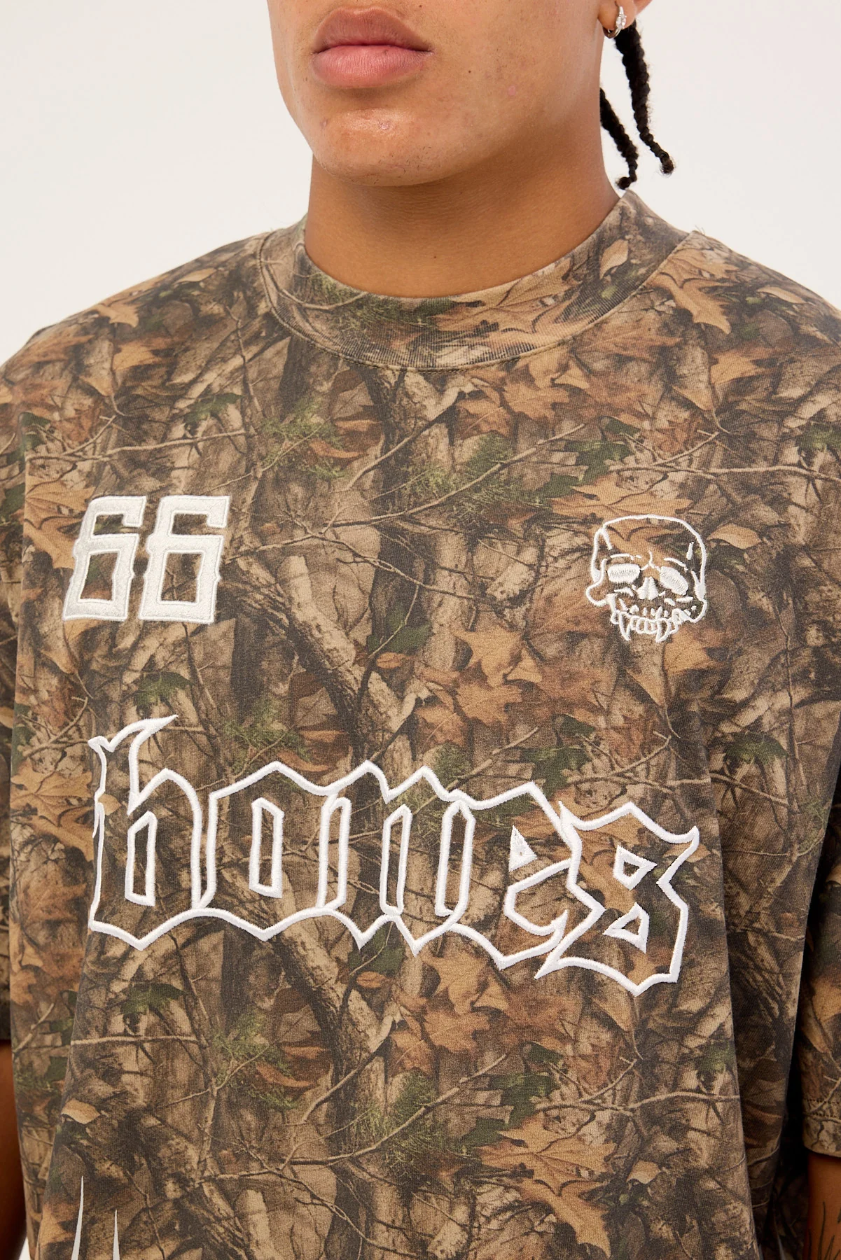 Billy Bones Club Burner Boxy Tee Alphine Camo - Image 5