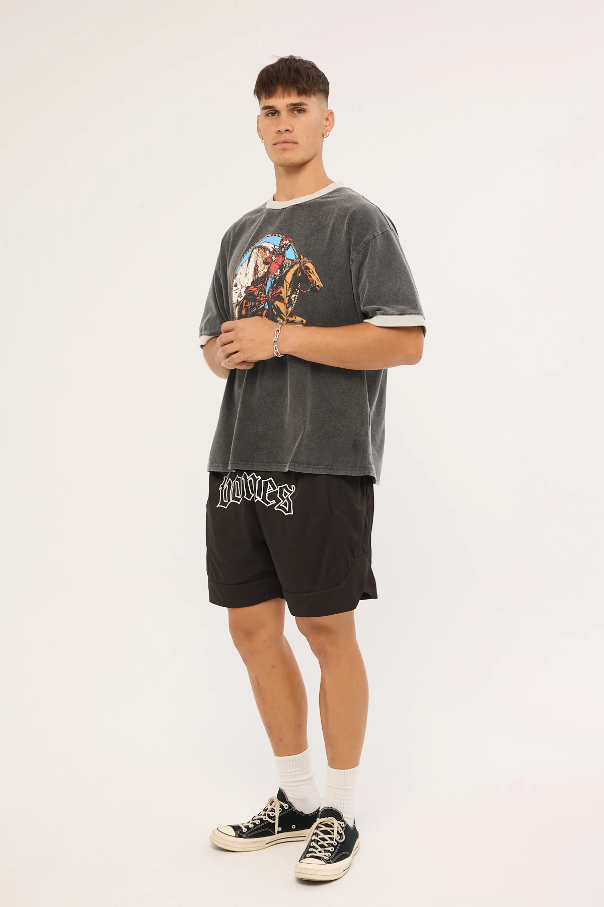 Billy Bones Club Double Crossed Baller Short Black - Image 4