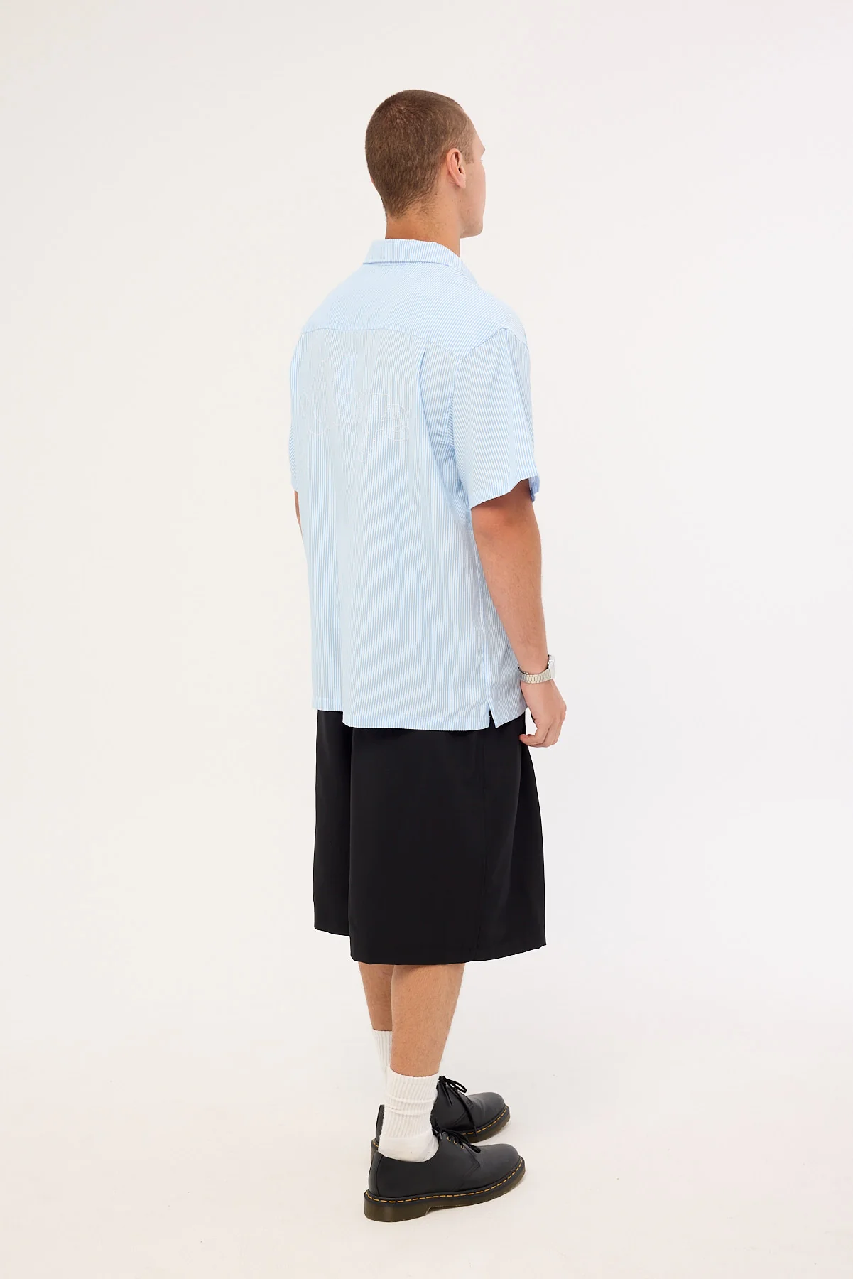 Billy Bones Club Crossbones Pleated Shorts Black - Image 5