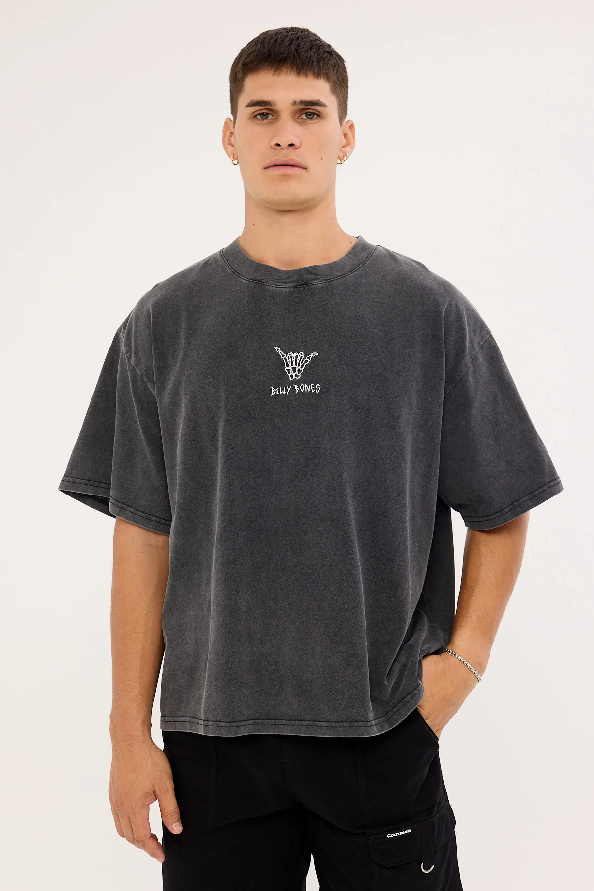 Billy Bones Club Flash Club 3.0 Tee Washed Grey - Image 3