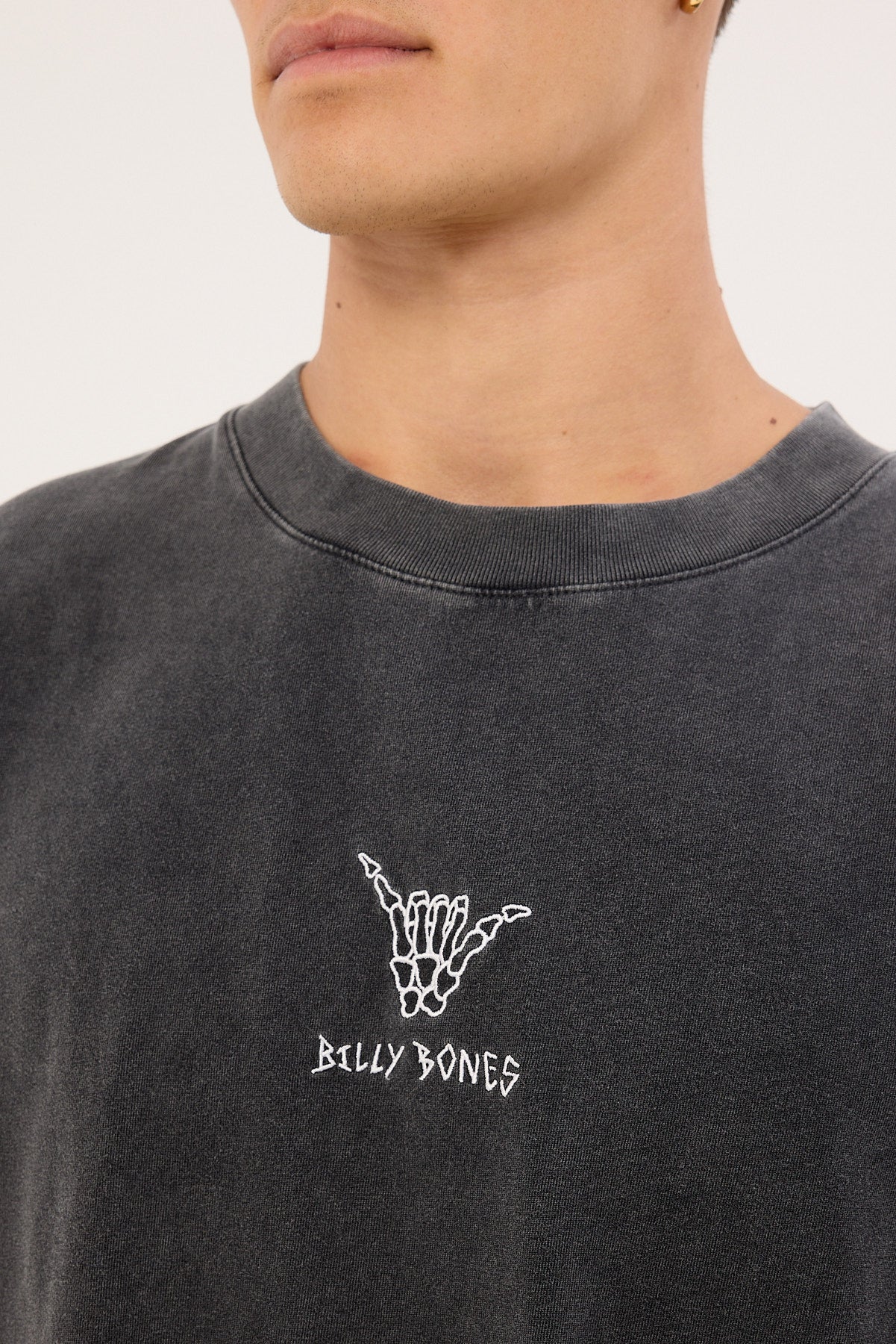 Billy Bones Club Flash Club 3.0 Tee Washed Grey - Image 4