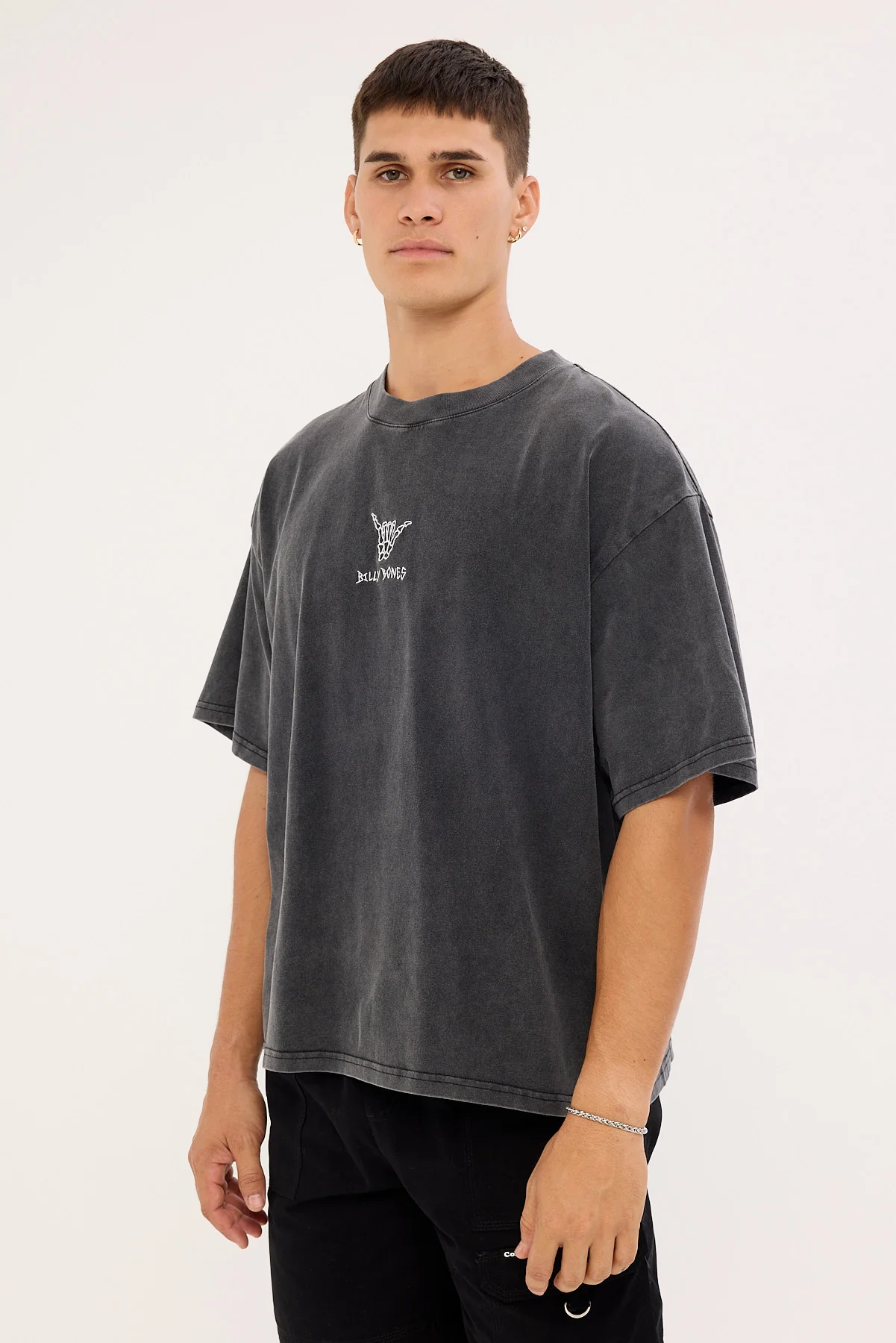 Billy Bones Club Flash Club 3.0 Tee Washed Grey - Image 5