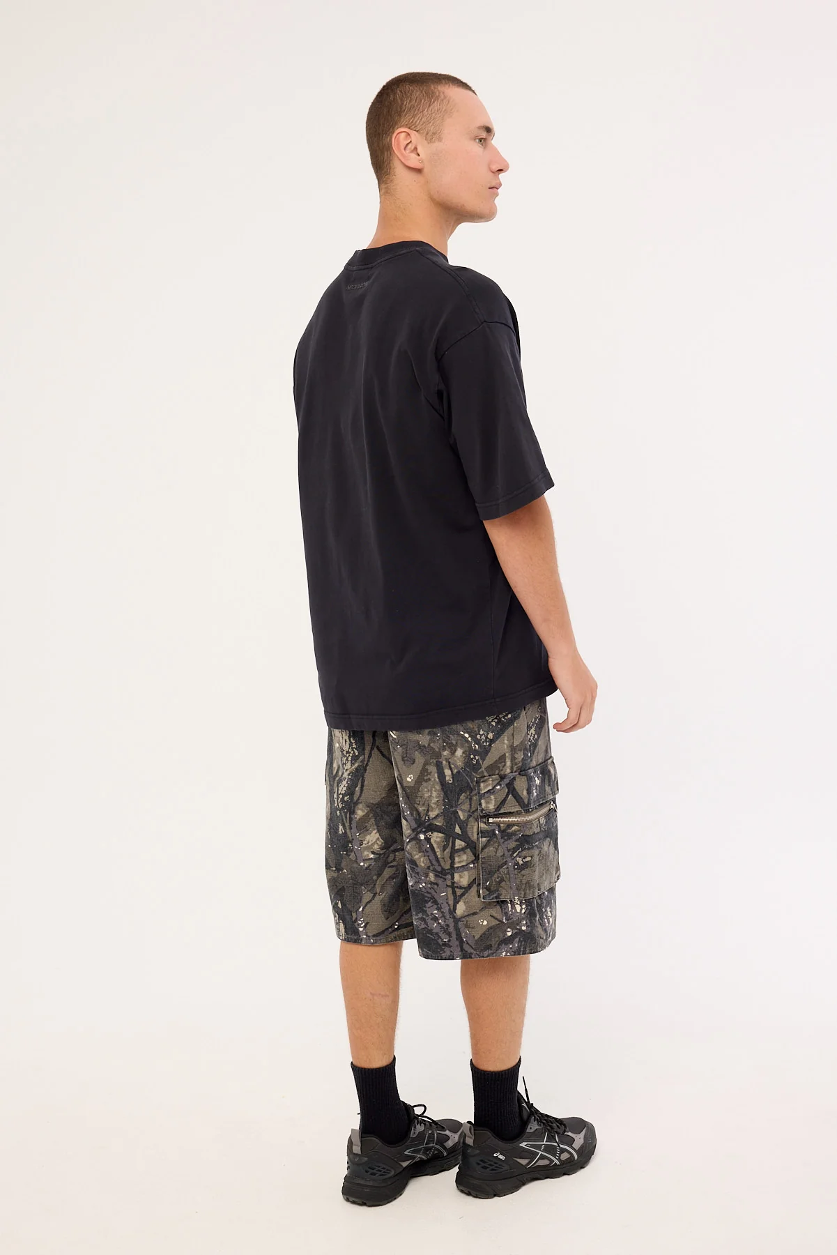 Billy Bones Club Gothic Cargo Shorts Alpine Camo - Image 5