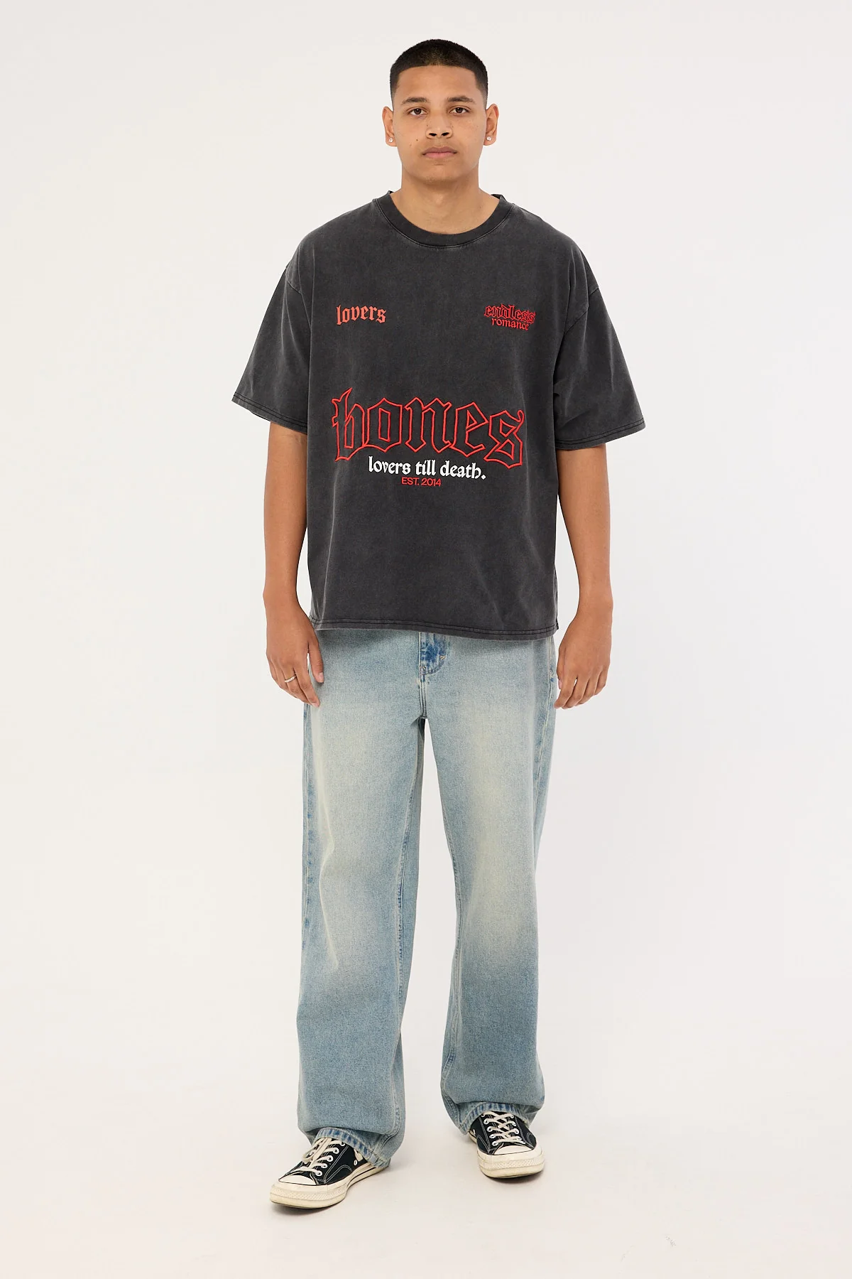 Billy Bones Club The Endless Tee Washed Black - Image 3