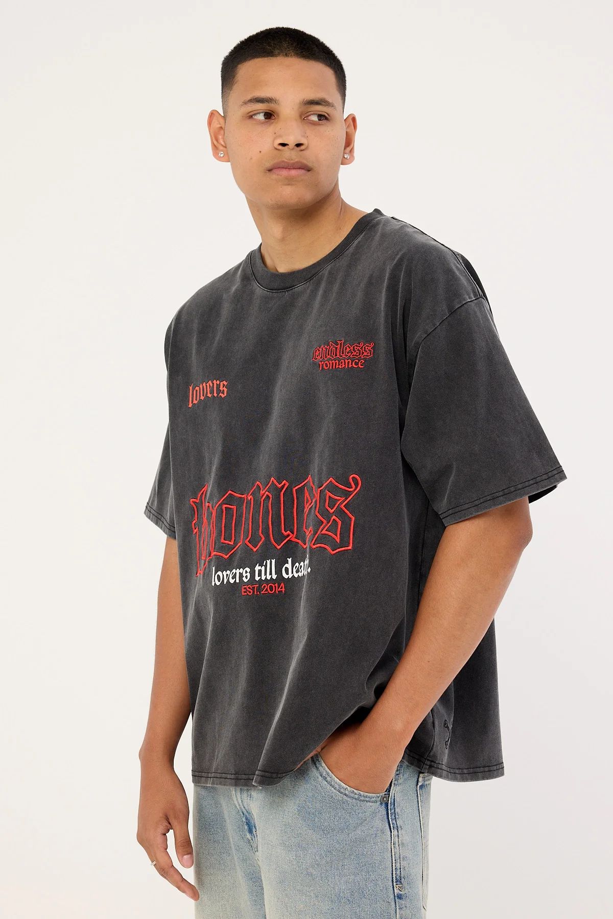 Billy Bones Club The Endless Tee Washed Black - Image 6