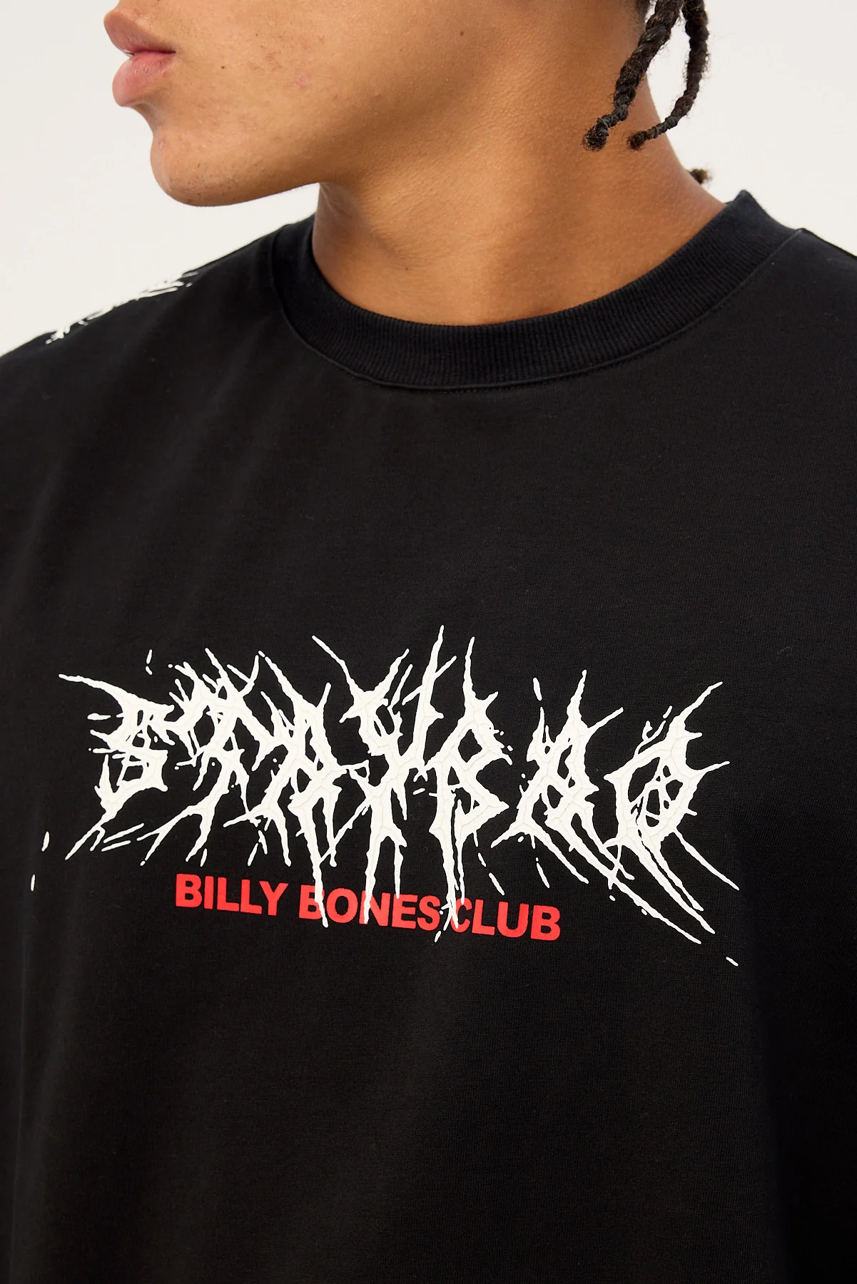 Billy Bones Club Stay Bad Box Tee Vintage Black - Image 5