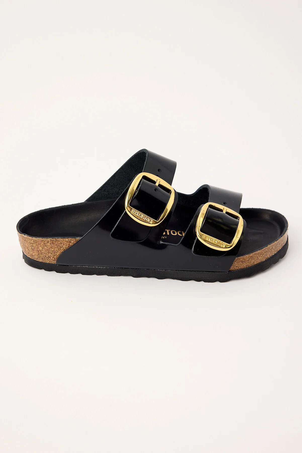Birkenstock Arizona Big Buckle Patent Regular Black