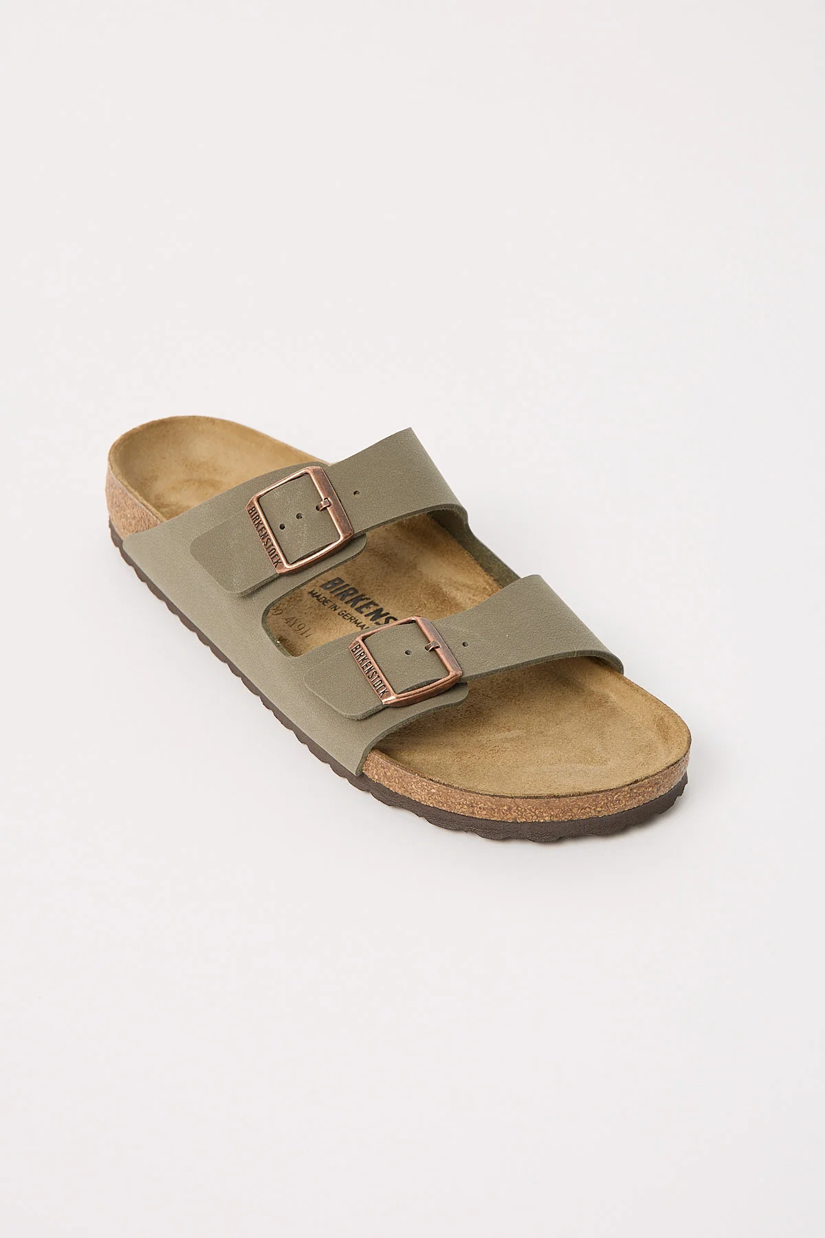 Birkenstock Arizona Birkibuc Narrow Stone - Image 2