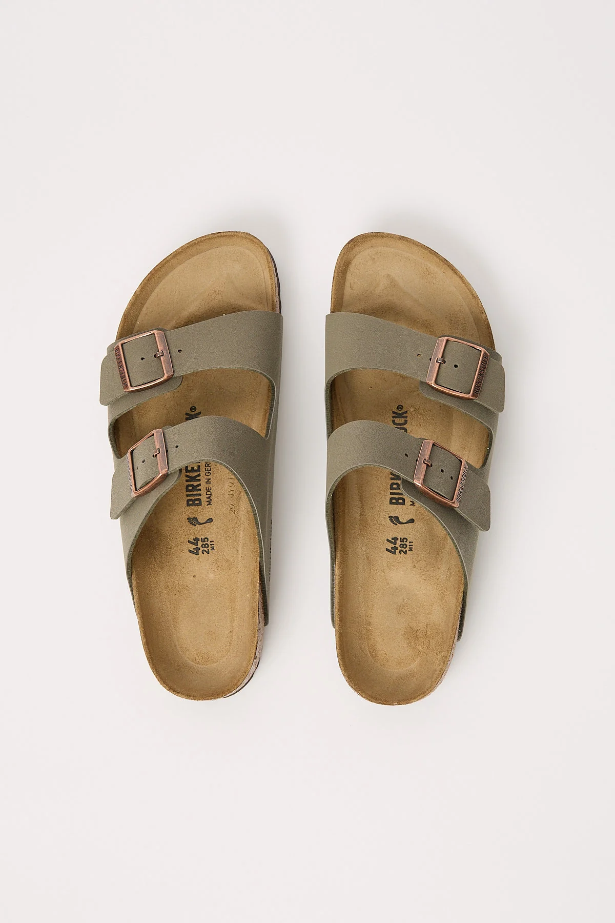 Birkenstock Arizona Birkibuc Narrow Stone - Image 3
