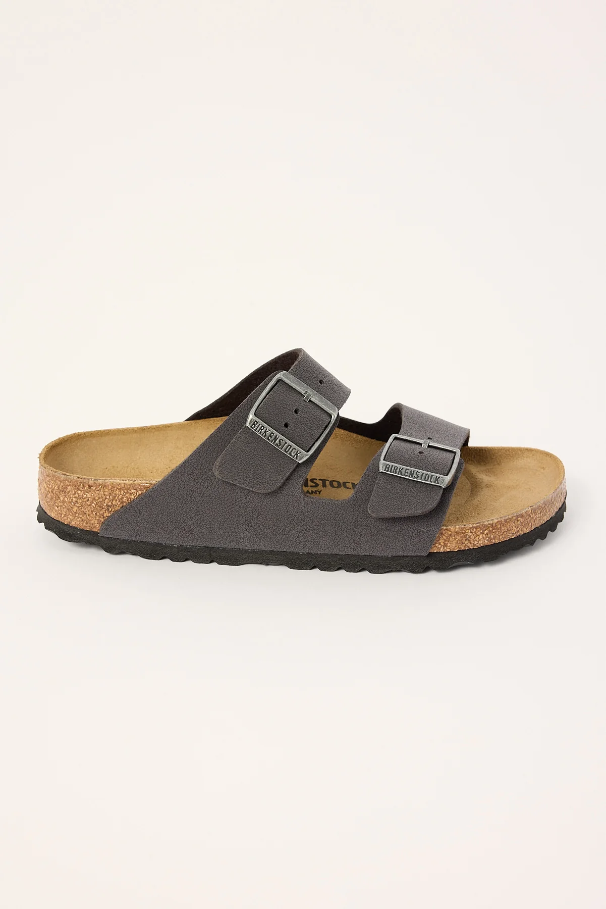 Birkenstock Arizona Birkibuc Narrow Velvet Grey