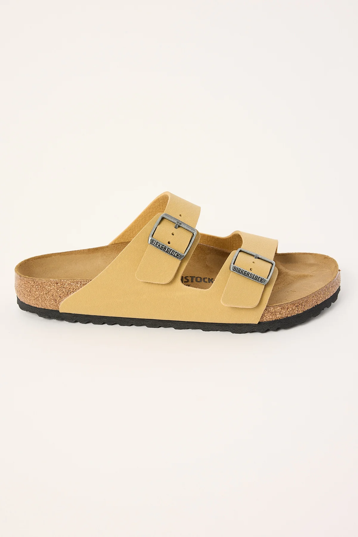 Birkenstock Arizona Birkibuc Regular Latte Cream