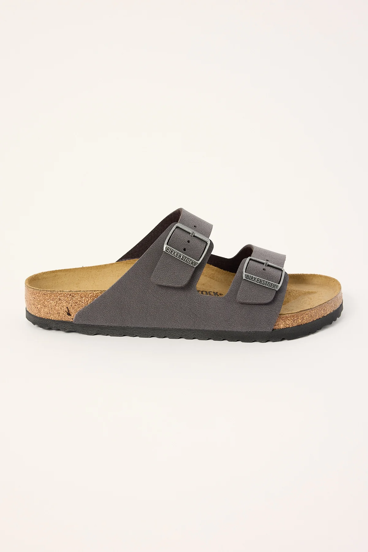 Birkenstock Arizona Birkibuc Regular Velvet Grey